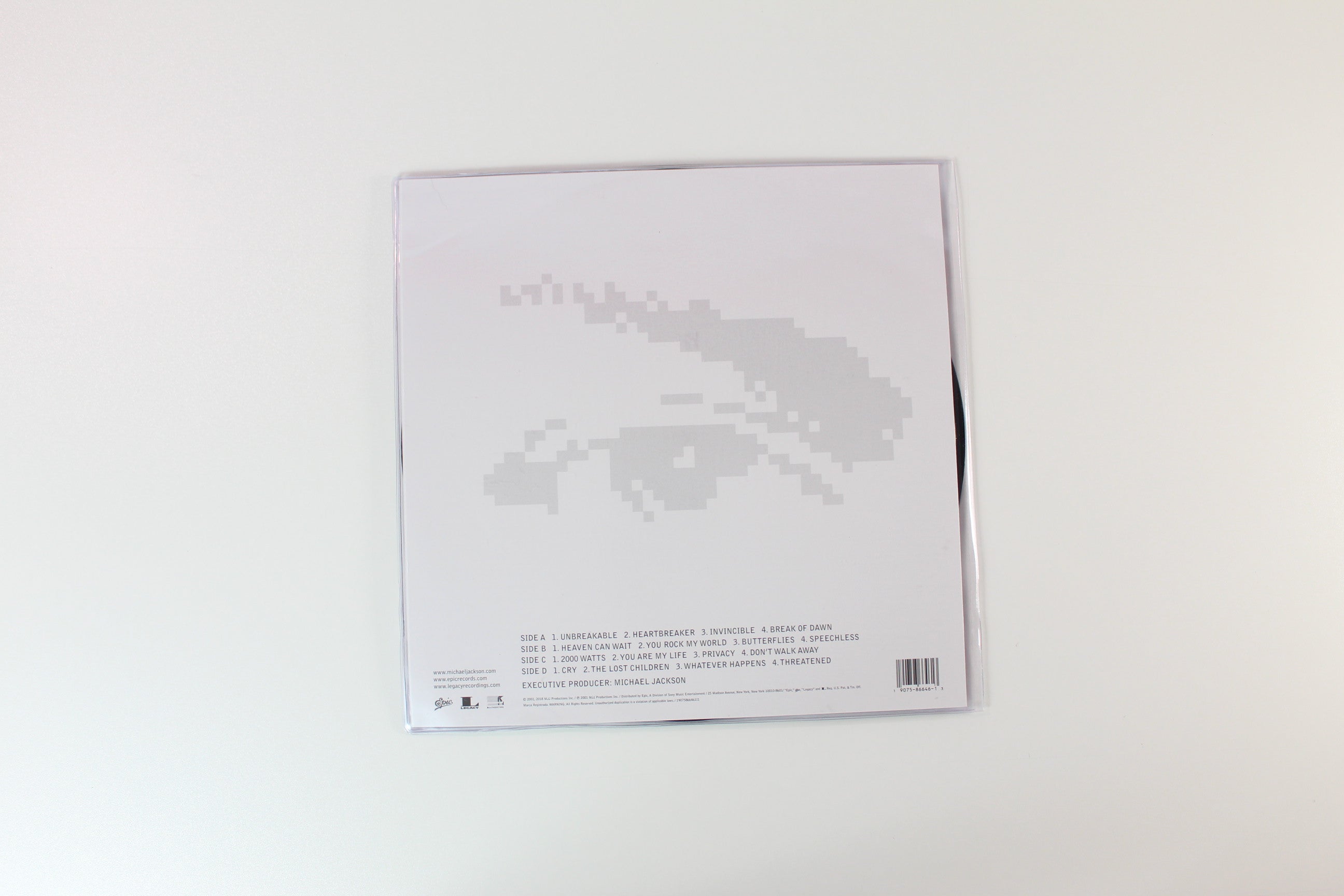 Michael Jackson - Invincible on Epic Legacy Picture Disc Reissue