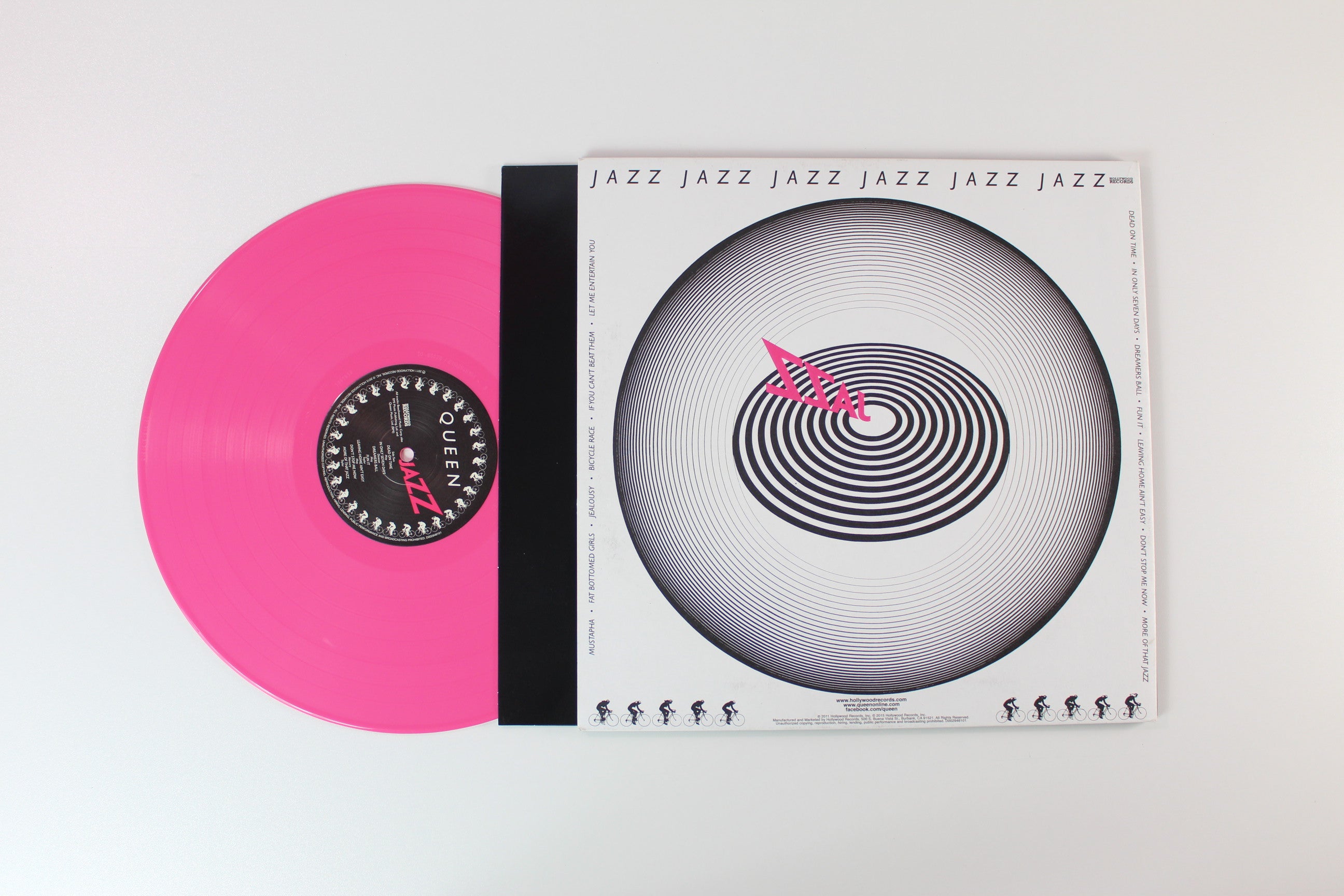 Queen - Jazz on Hollywood Records Pink Vinyl Reissue