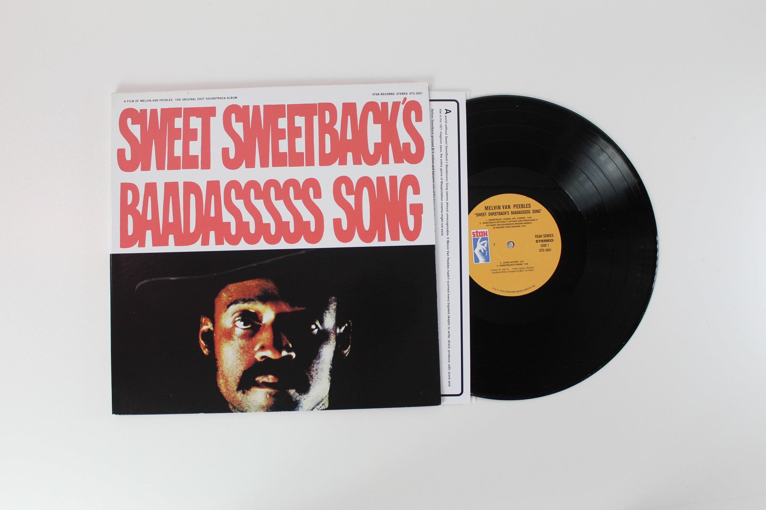 Melvin Van Peebles - Sweet Sweetback's Baadasssss Song (An Opera) on Stax - Reissue