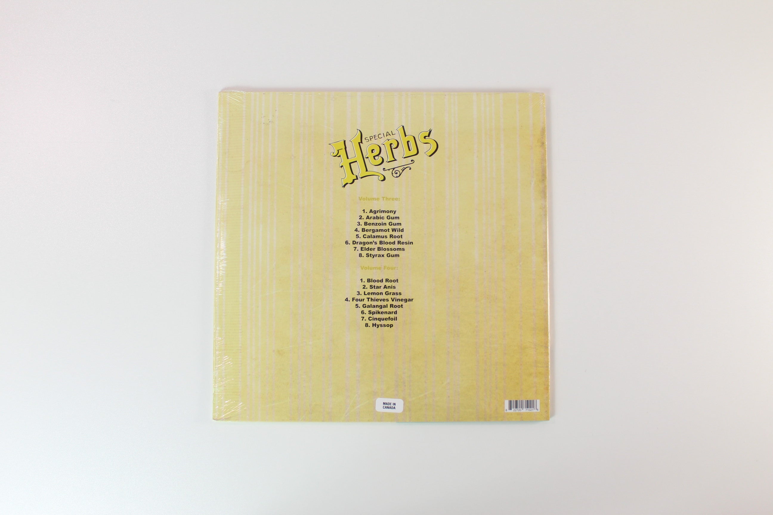 Metal Fingers - Special Herbs Vols 3&4 on Nature Sounds Reissue Sealed