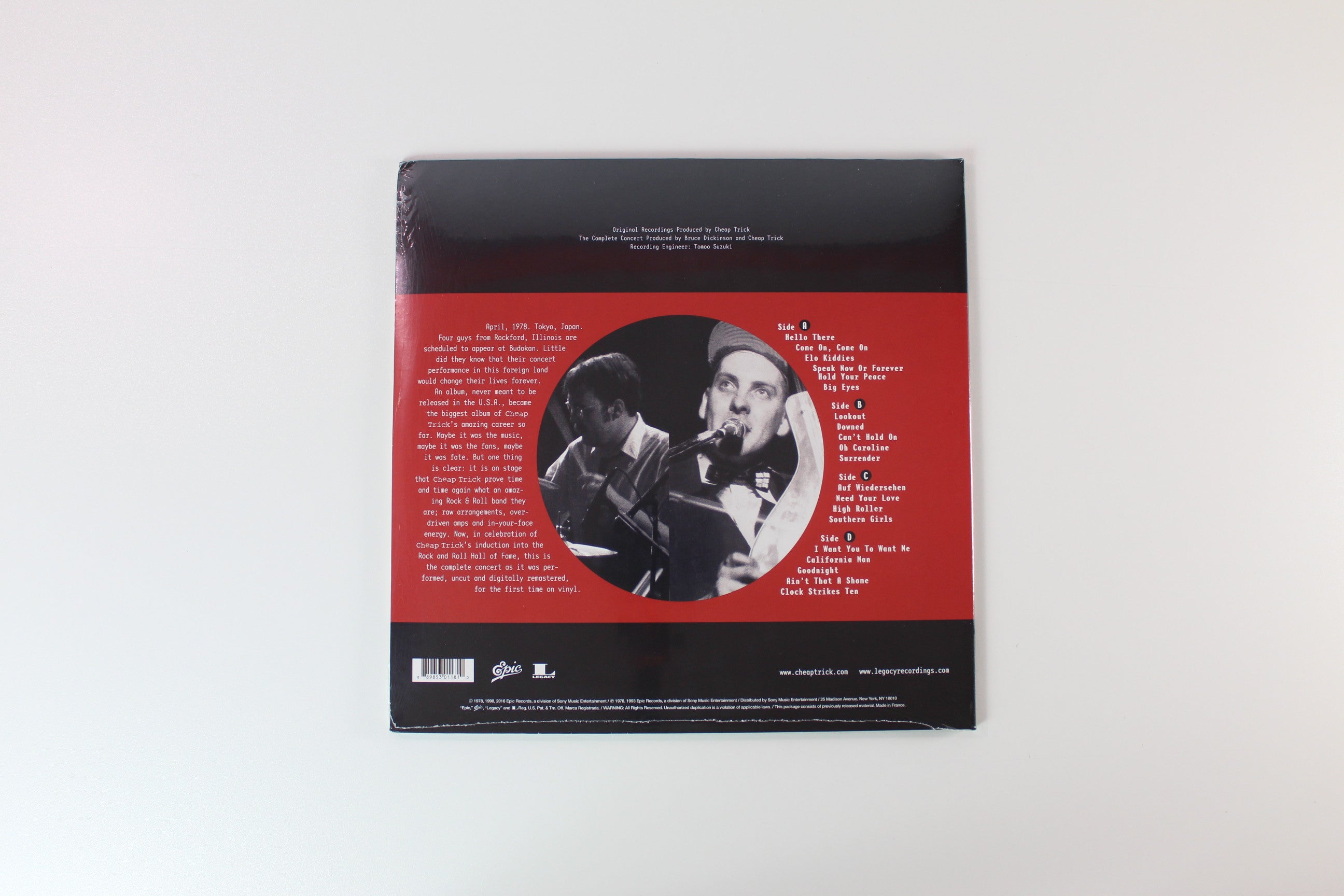 Cheap Trick - At Budokan: The Complete Concert on Epic Legacy RSD 2016 Ltd Pressing Sealed
