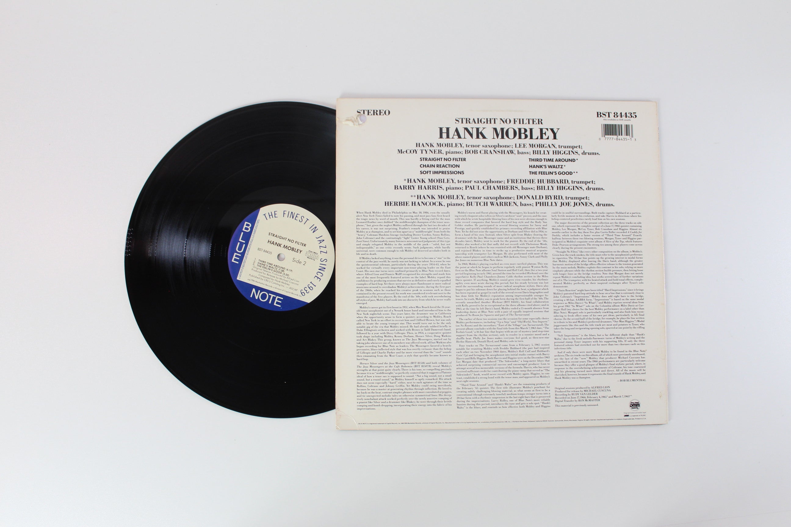 Hank Mobley - Straight No Filter on Blue Note - DMM