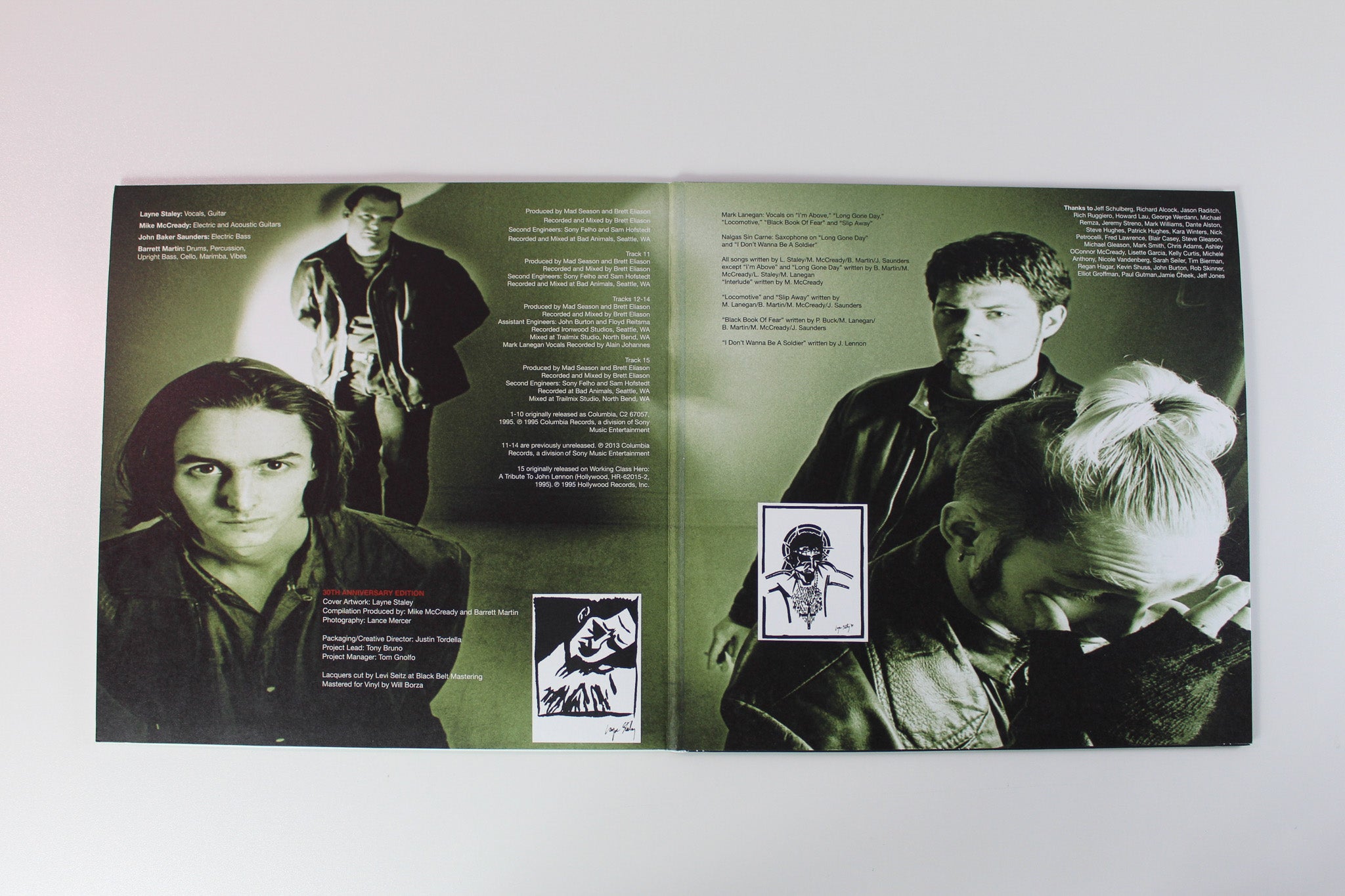Mad Season - Above on Artist Friendly Ltd Numbered Graphite Eco Mix Vinyl Reissue