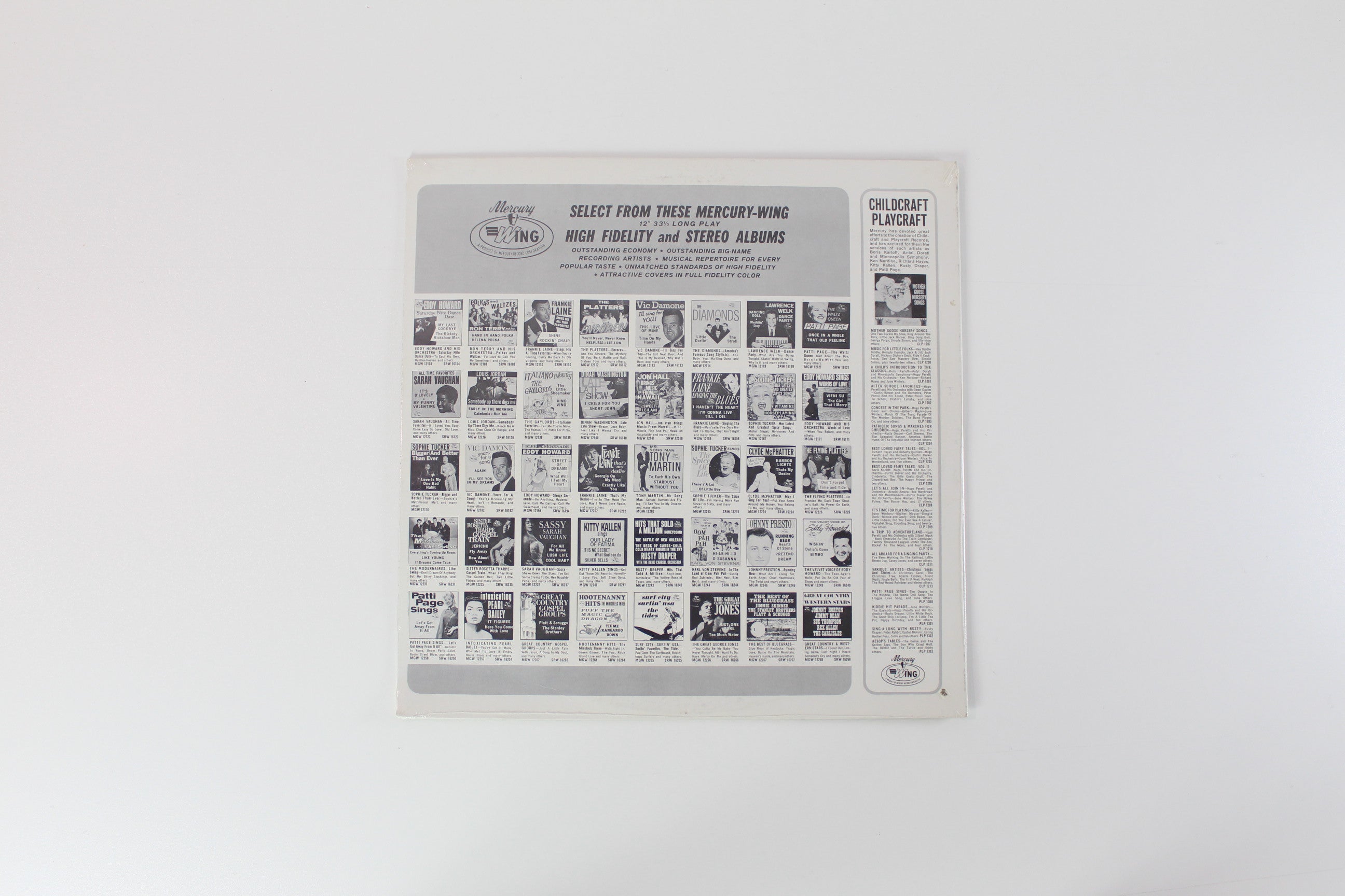 The Buddies, The Compacts - The Buddies & The Compacts on Wing Records - Mono - Sealed