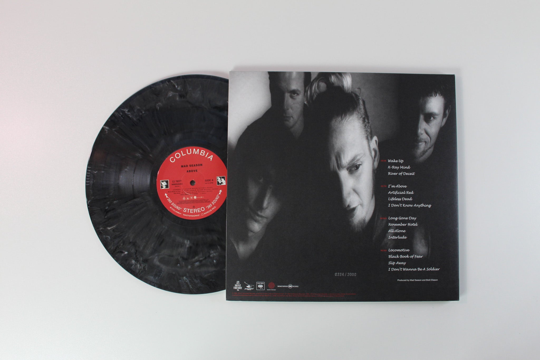 Mad Season - Above on Artist Friendly Ltd Numbered Graphite Eco Mix Vinyl Reissue