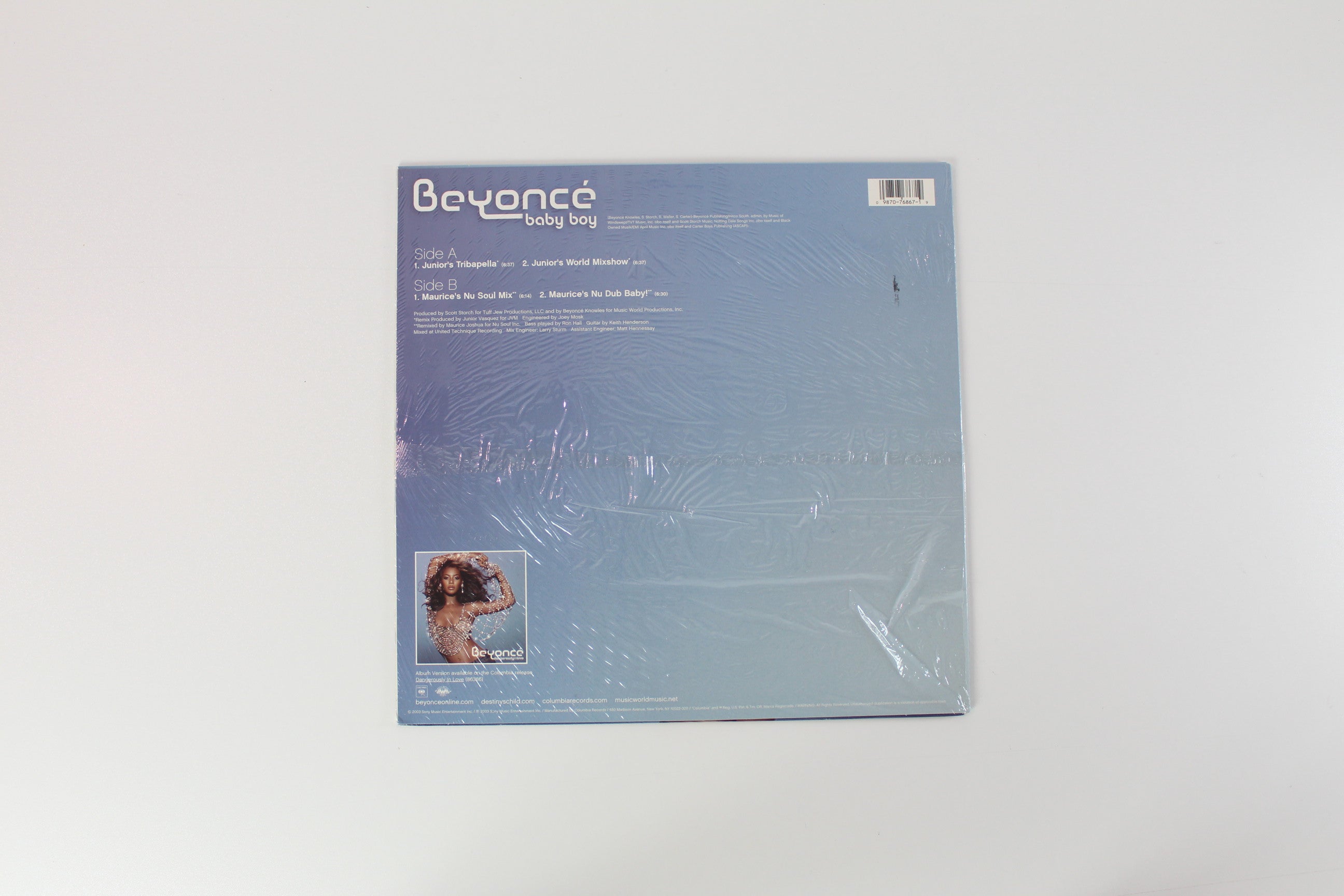 Beyoncé - Baby Boy (Dance Mixes) on Columbia - Sealed 12" Single