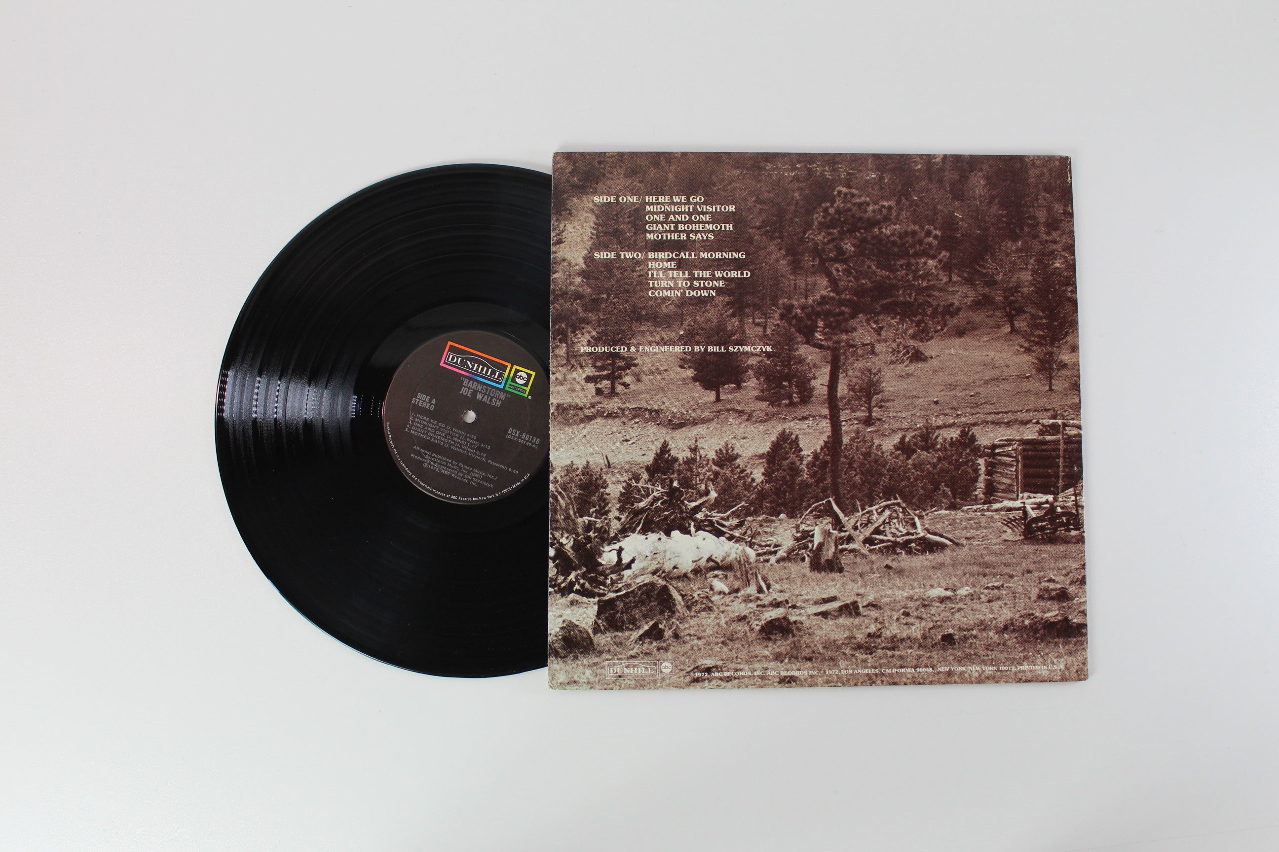 Joe Walsh - Barnstorm on Dunhill / ABC Records
