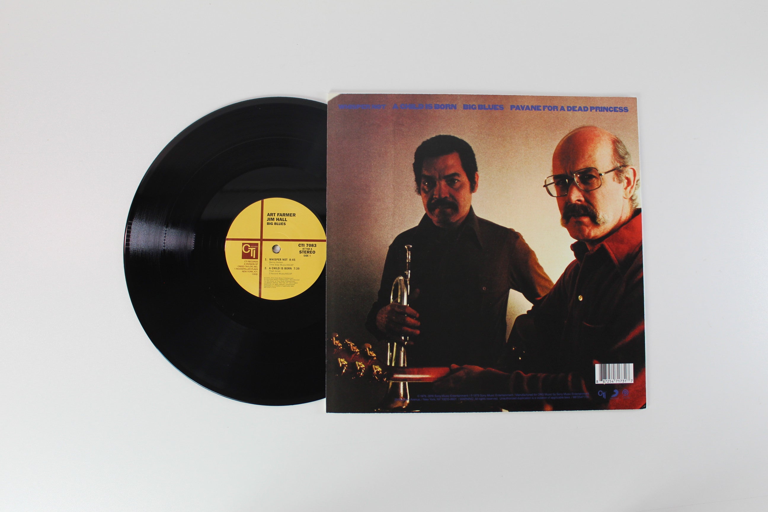 Art Farmer, Jim Hall - Big Blues on ORG Music / CTI Records