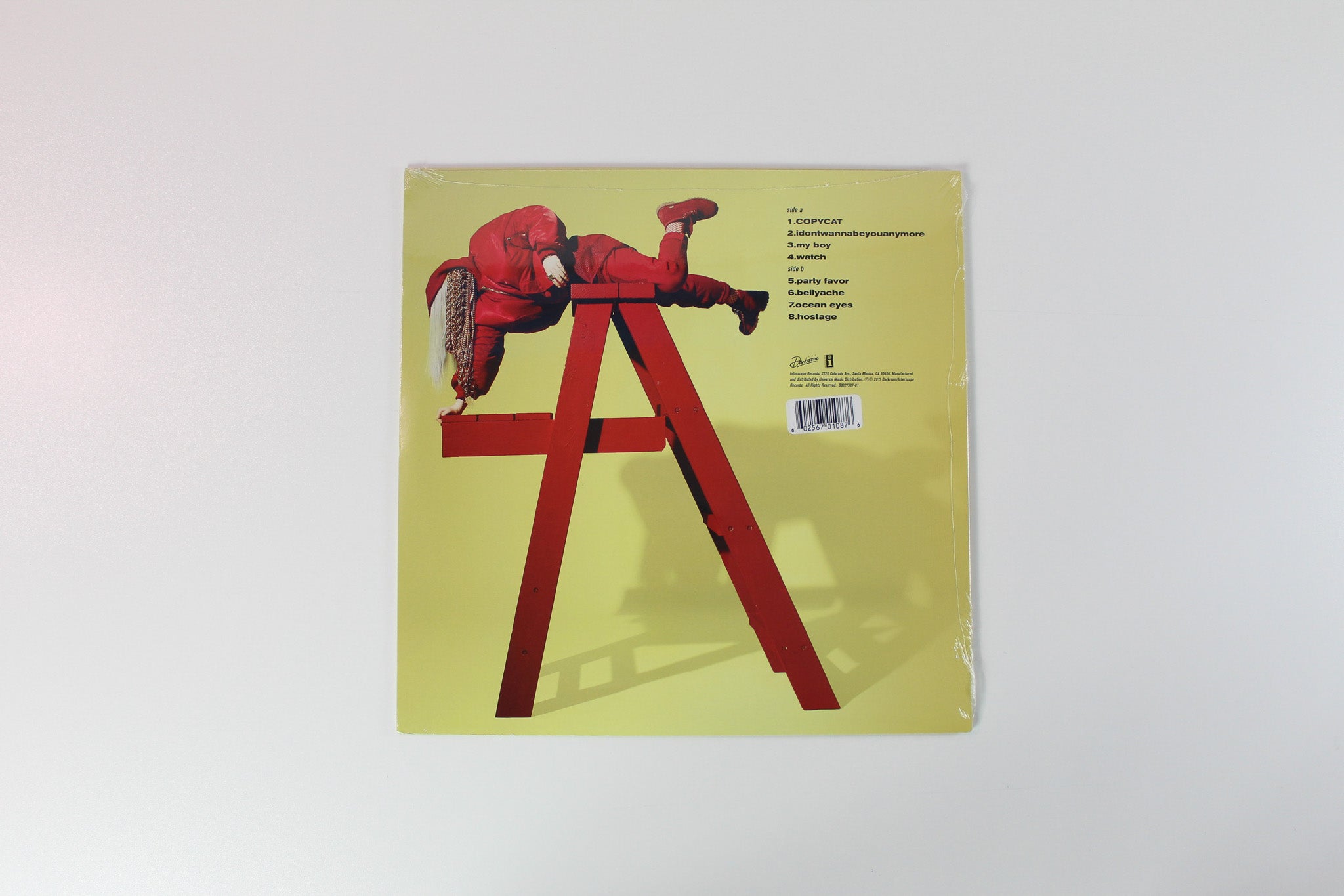 Billie Eilish - Dont Smile At Me on Interscope Ltd Yellow Vinyl Urban Outfitters Exclusive Sealed