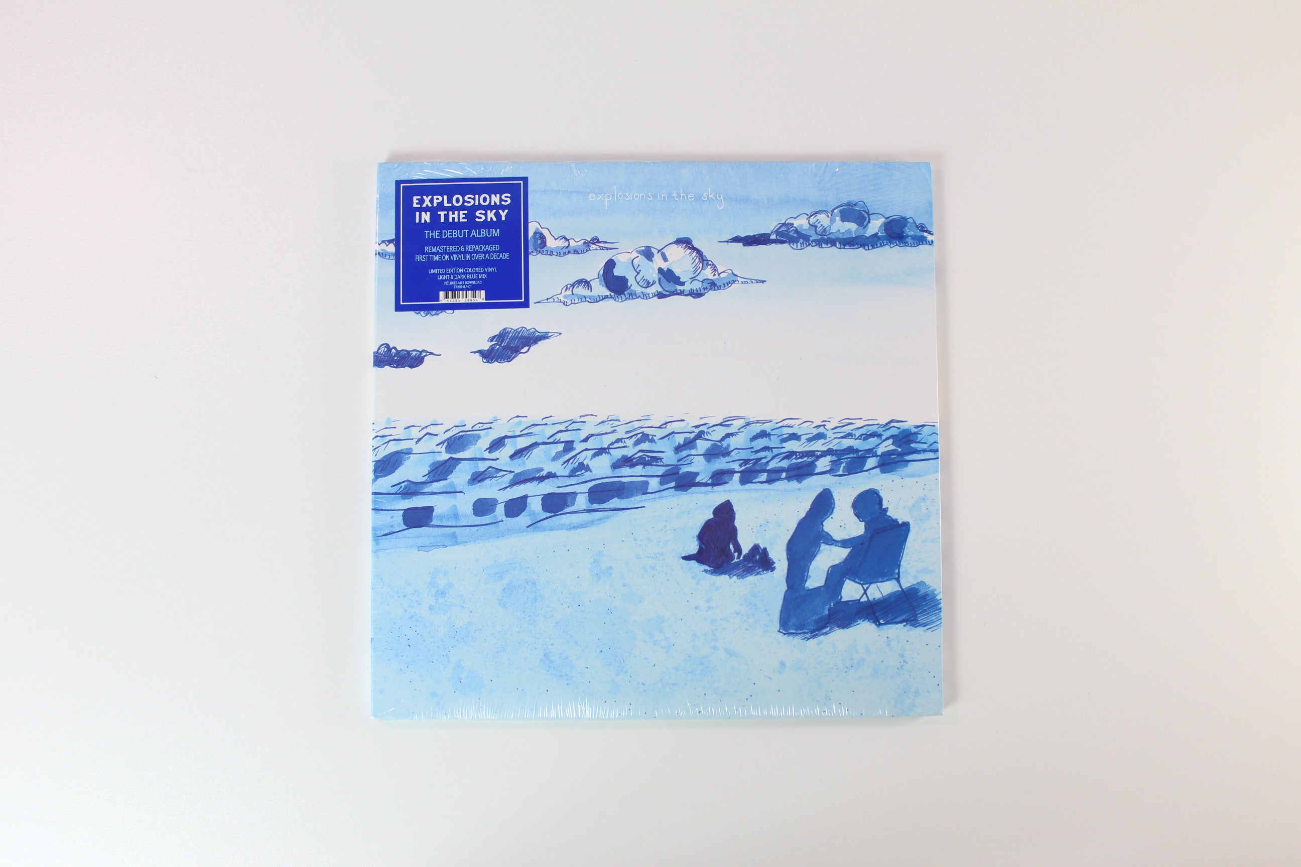 Explosions In The Sky - How Strange, Innocence on Temporary Residence Light & Dark Blue Mix Reissue Sealed