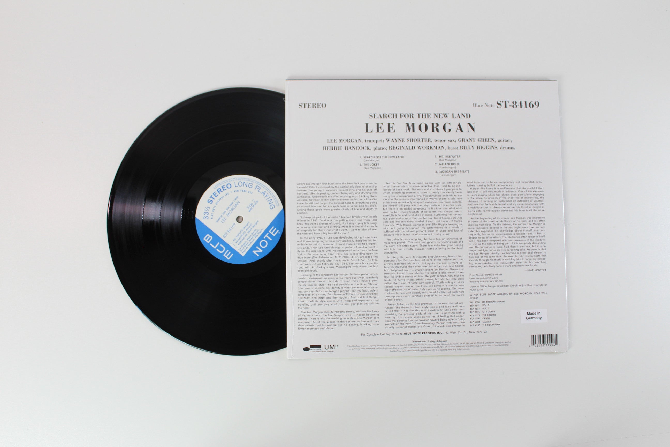 Lee Morgan - Search For The New Land on Blue Note - Blue Note Classic Vinyl Series