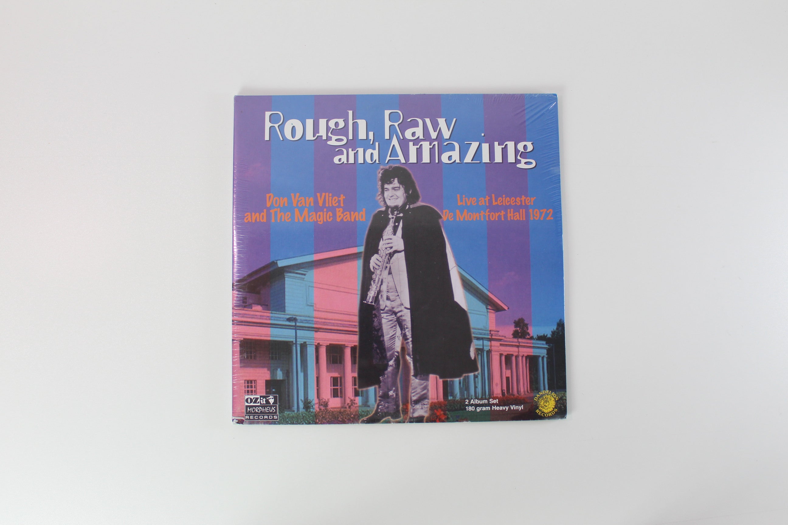 Don Van Vliet, The Magic Band - Rough, Raw And Amazing (Live At Leicester De Montfort Hall 1972) on Dandelion Records - Yellow Semi-Translucent, 180 g colored vinyl - Record Store Day - Sealed