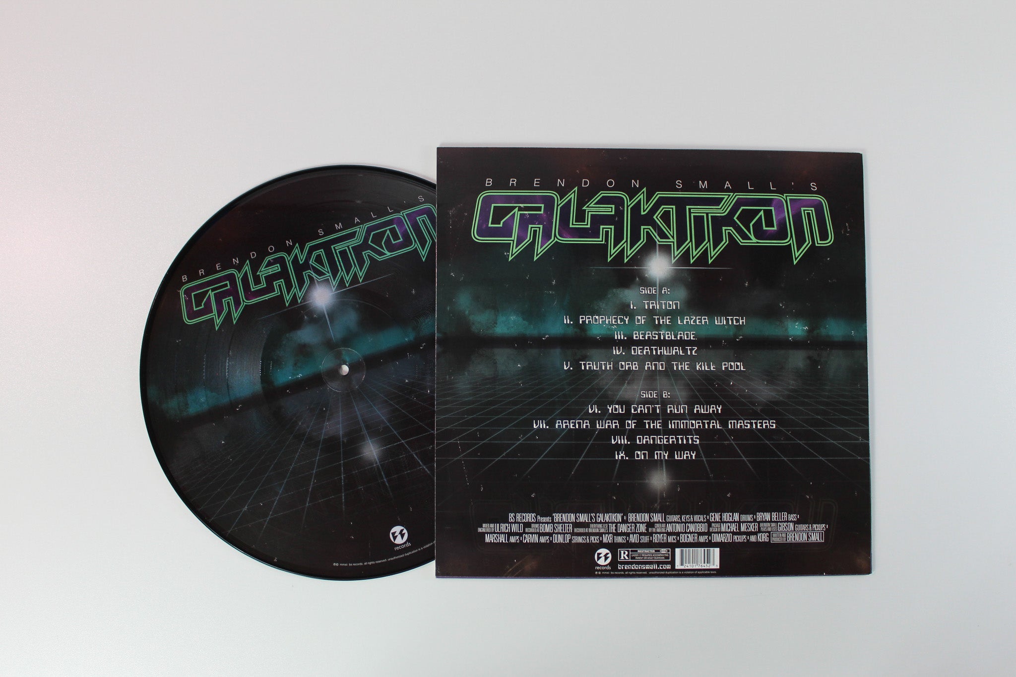 Brendon Small's Galaktikon - Brendon Small's Galaktikon on BS Records Picture Disc
