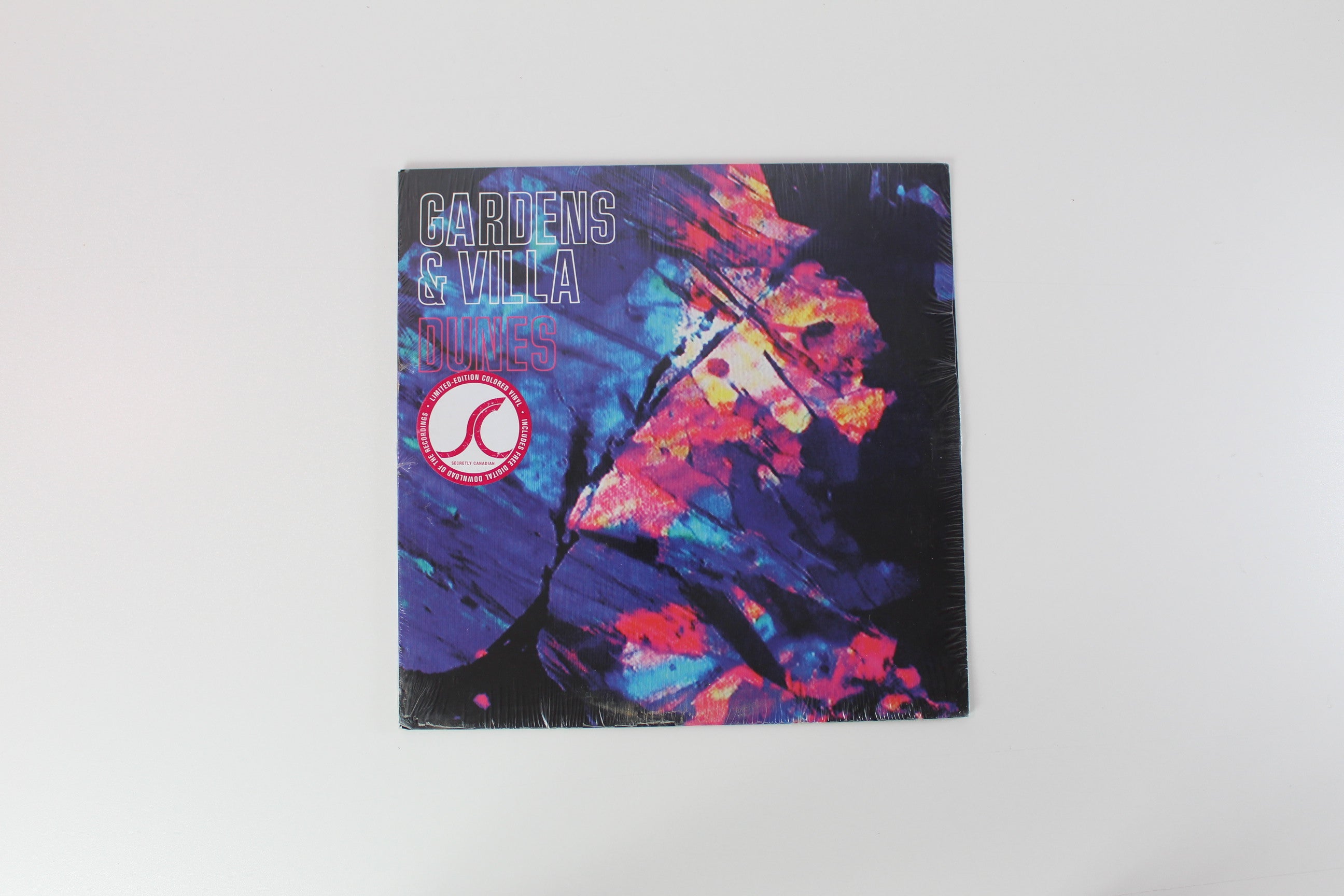Gardens & Villa - Dunes on Secretly Canadian - Magenta Vinyl - Sealed