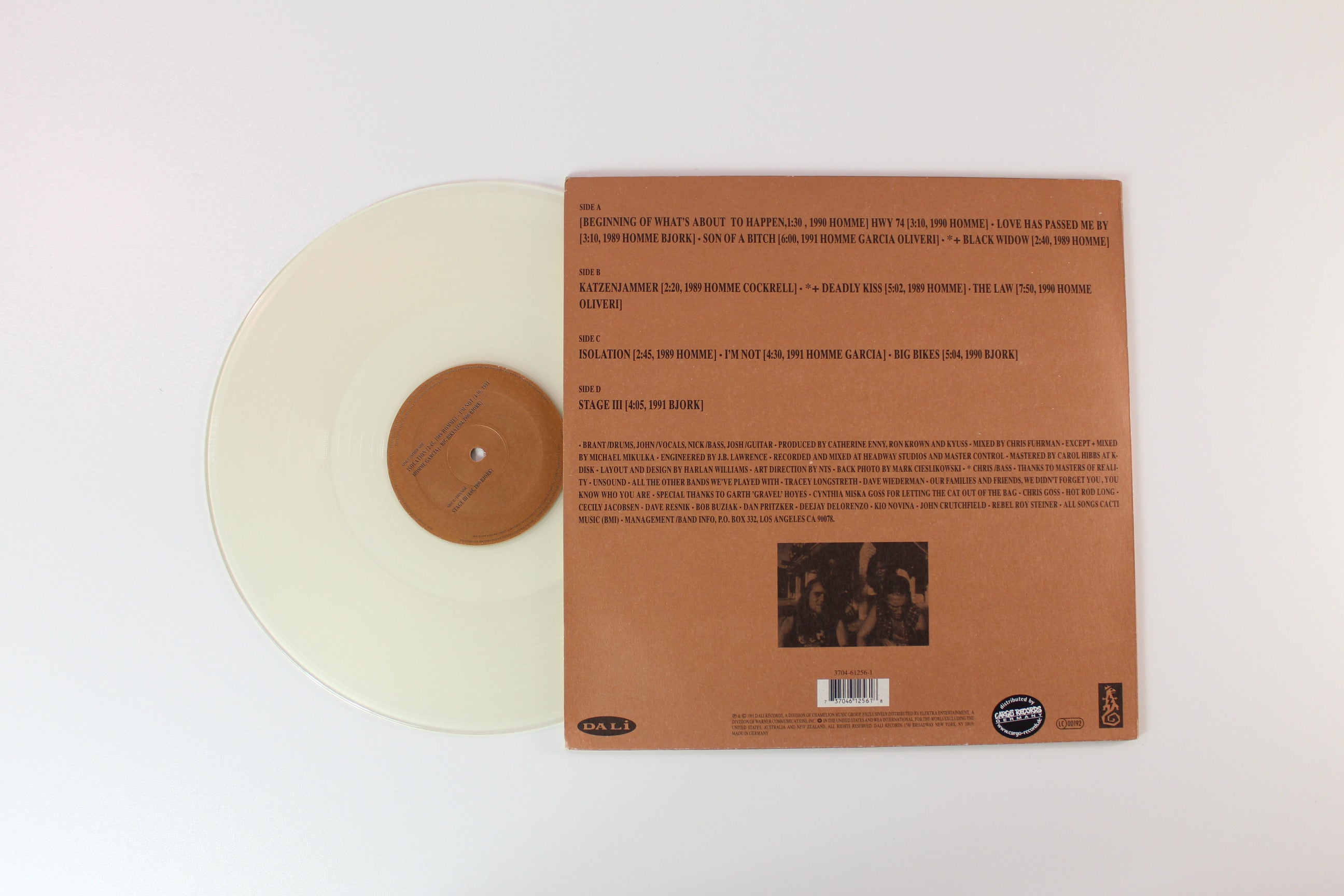 Kyuss - Wretch on Dali Clear Vinyl German Reissue