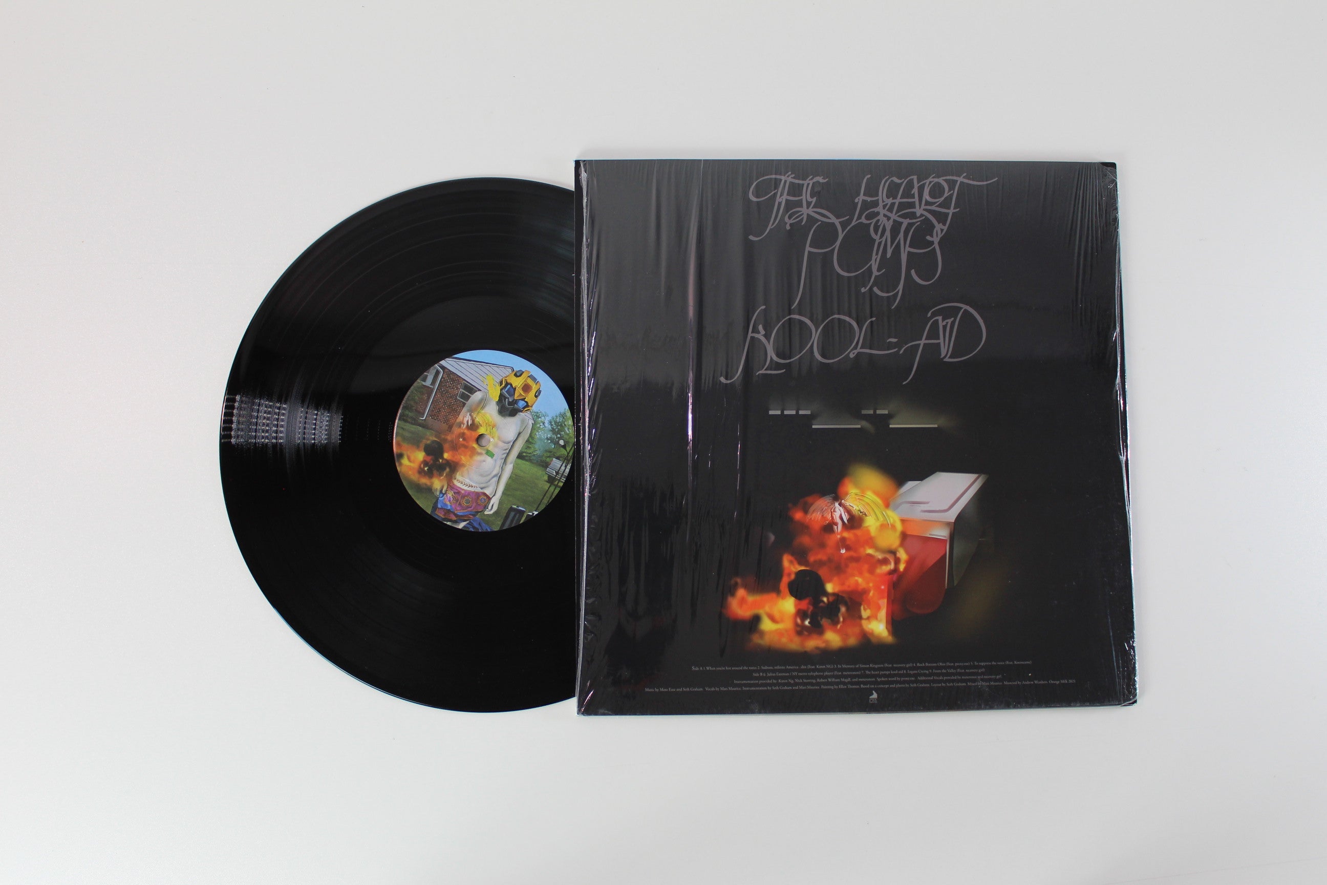 ---__--___ - The Heart Pumps Kool-Aid on Orange Milk Records