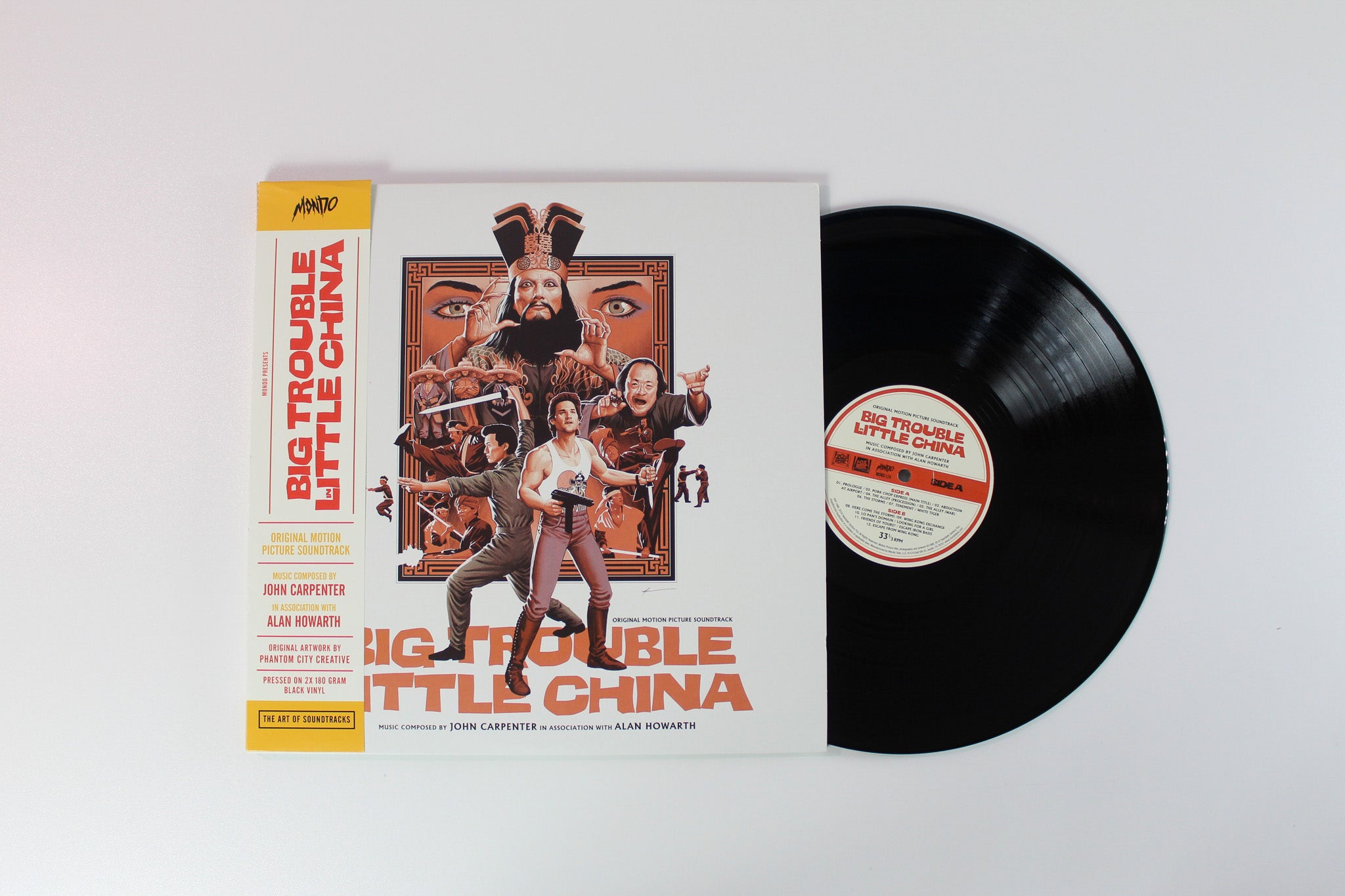John Carpenter - Big Trouble In Little China (Original Motion Picture Soundtrack) on Mondo Reissue