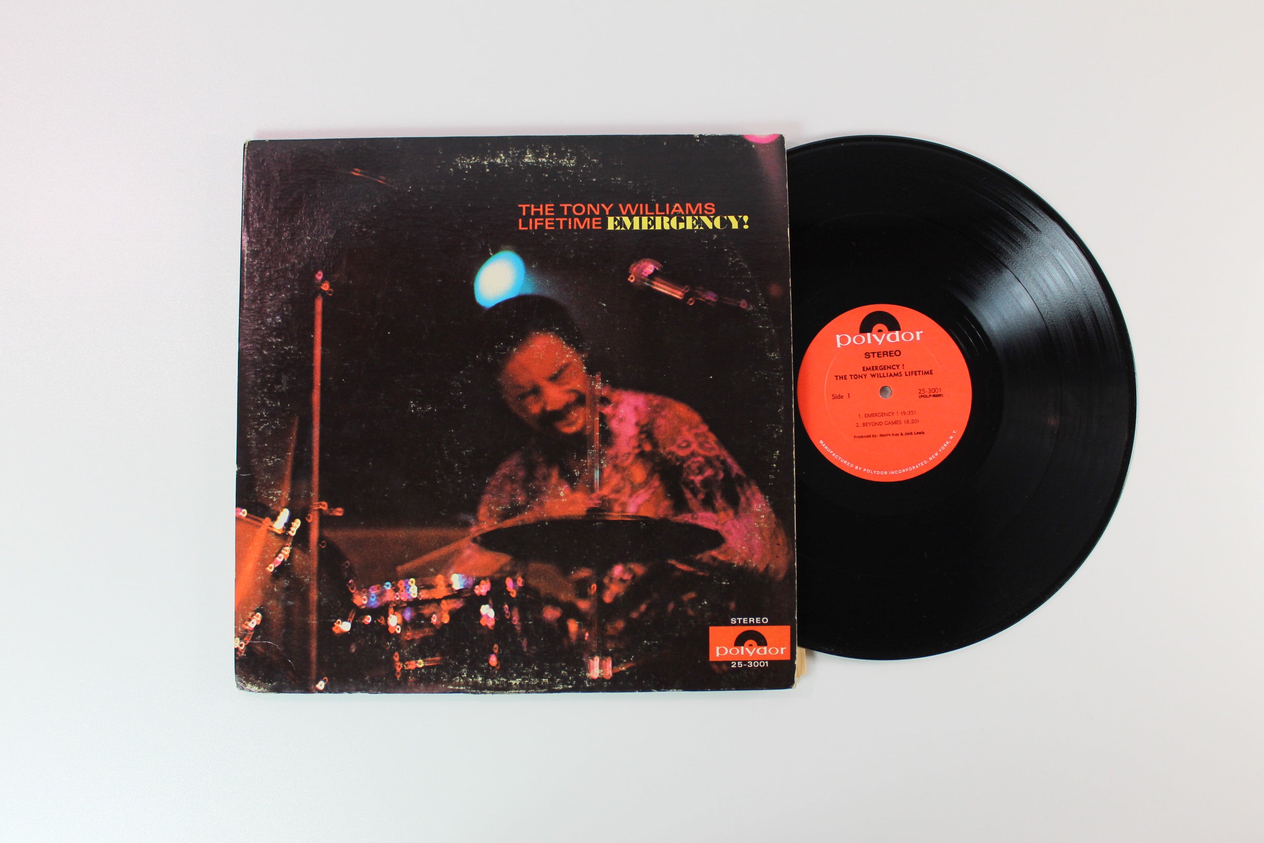 The Tony Williams Lifetime - Emergency! on Polydor