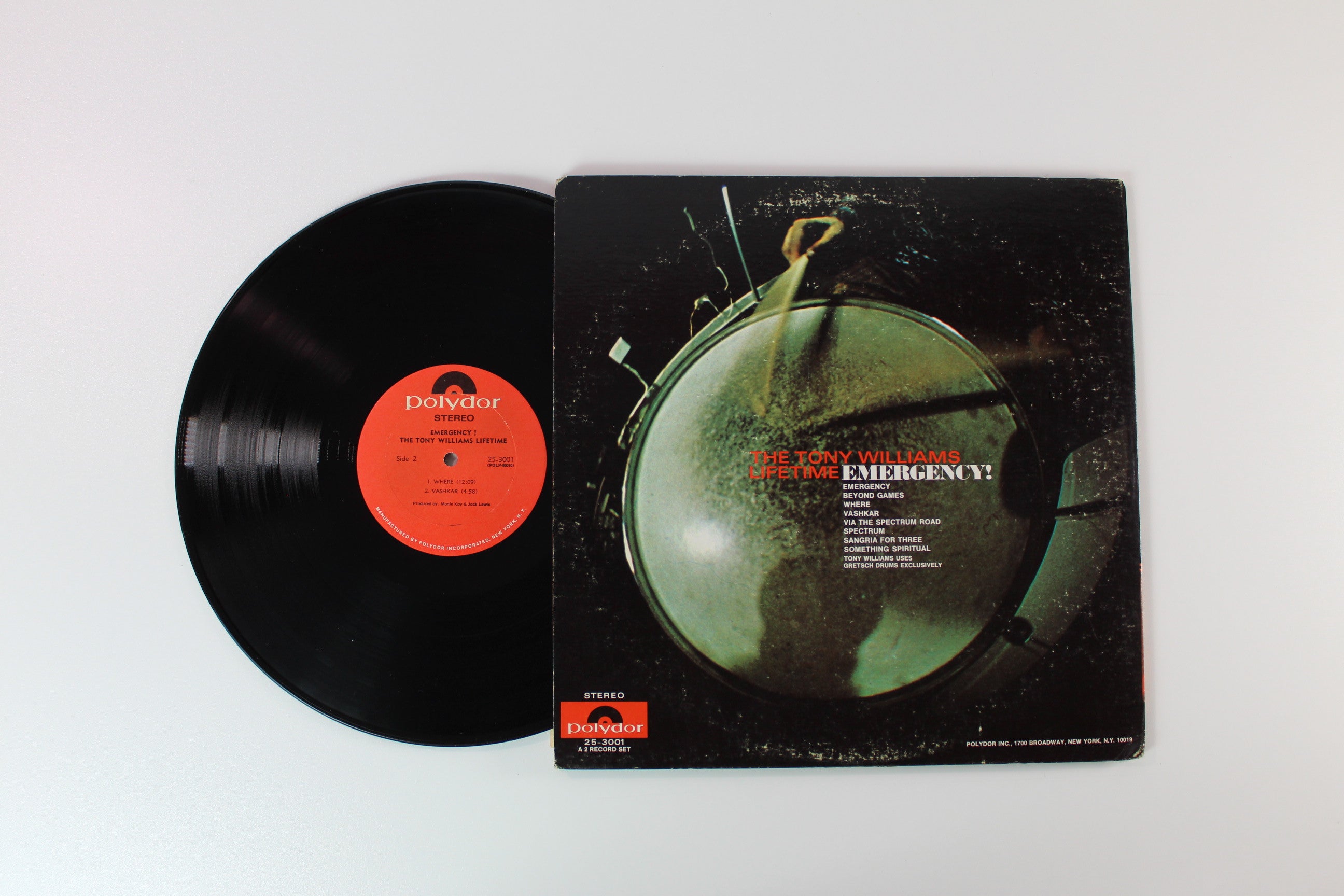The Tony Williams Lifetime - Emergency! on Polydor