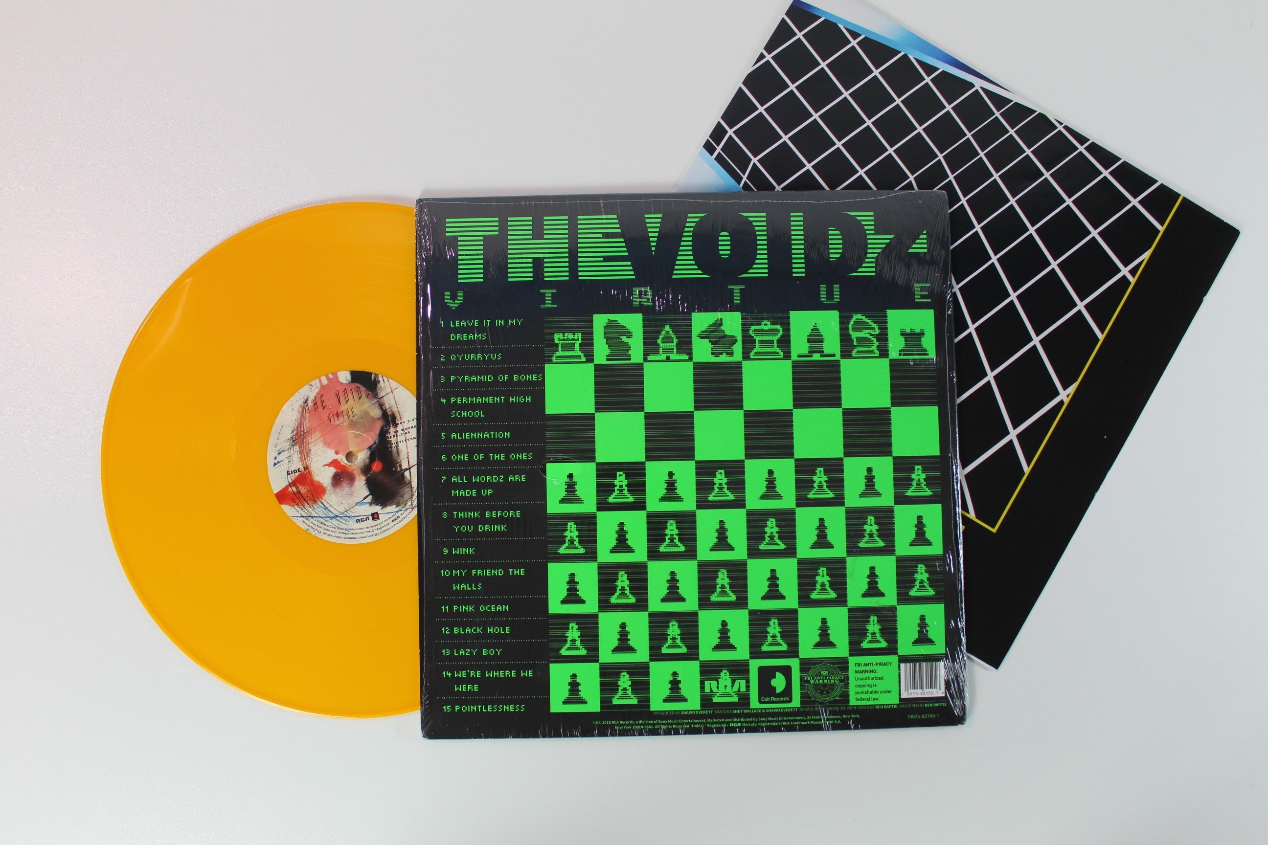 The Voidz - Virtue on RCA / Cult Records - Yellow Vinyl
