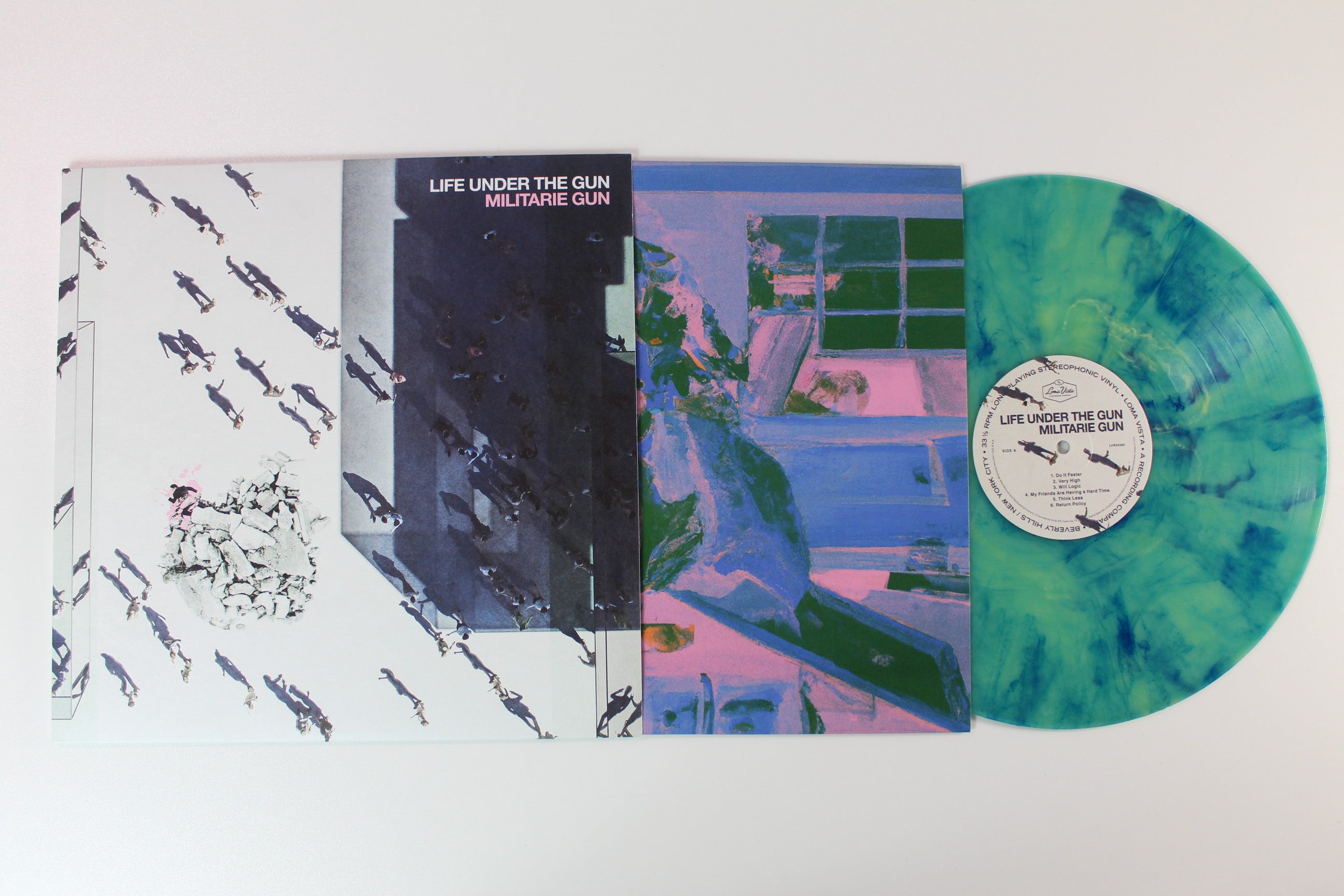 Militarie Gun - Life Under The Gun on Loma Vista - Splatter Vinyl