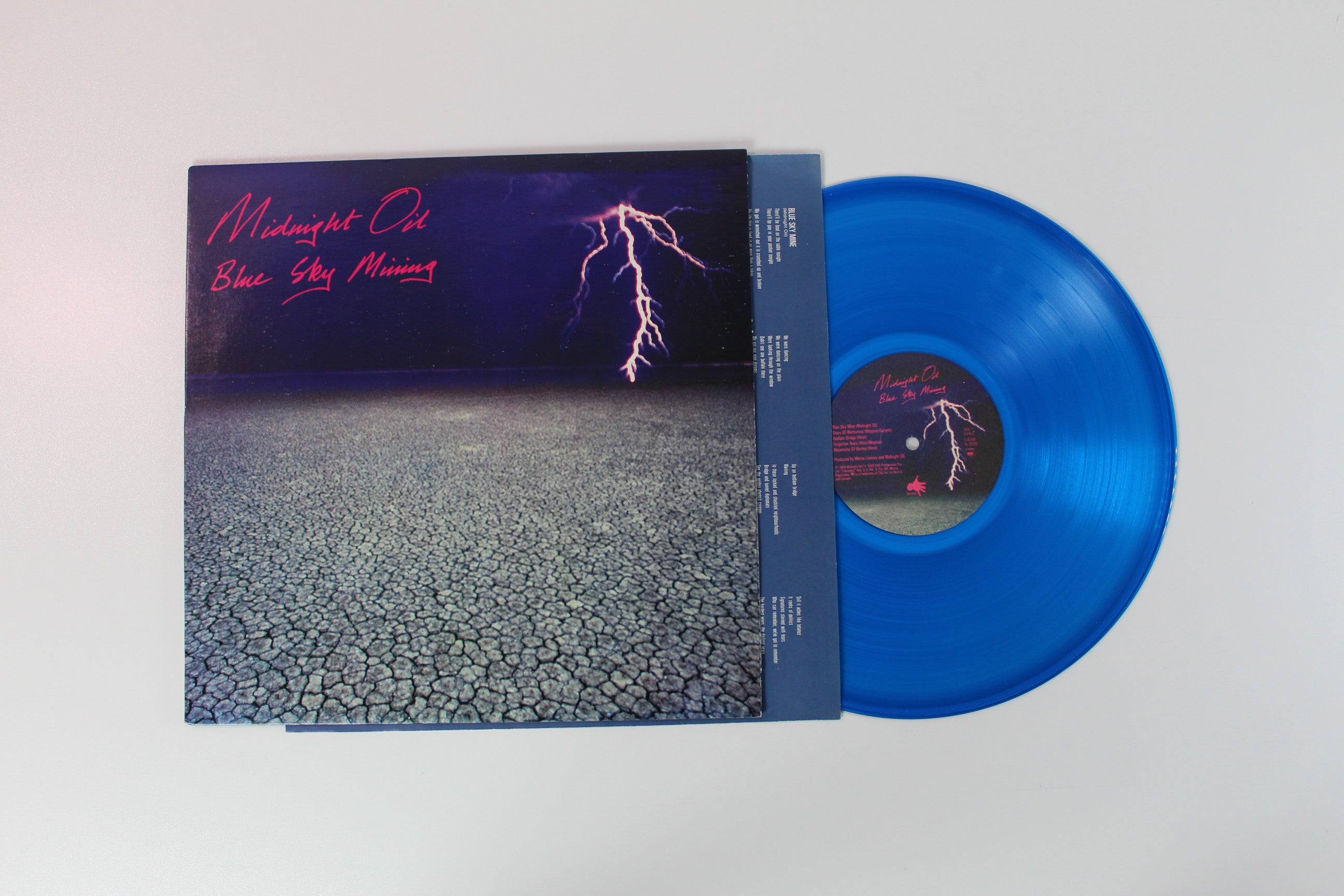 Midnight Oil - Blue Sky Mining Ltd. Blue Transparent on Columbia