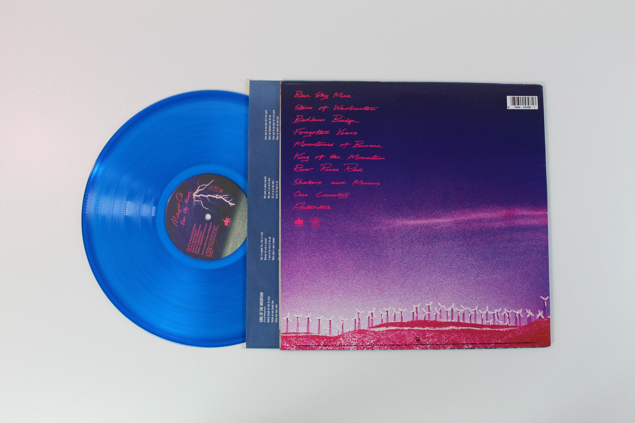 Midnight Oil - Blue Sky Mining Ltd. Blue Transparent on Columbia