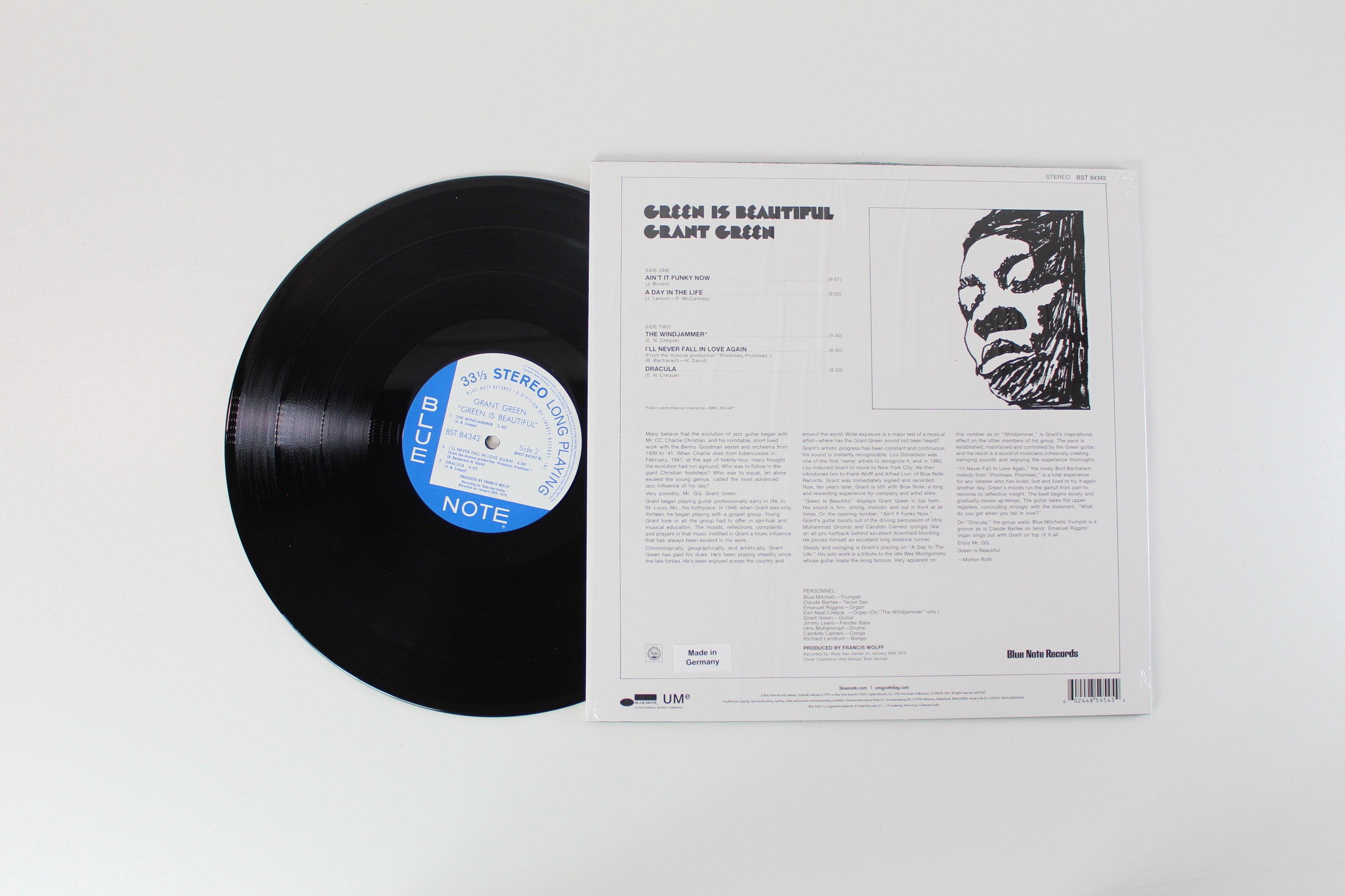 Grant Green - Green Is Beautiful on Blue Note - Blue Note Classic Vinyl Series