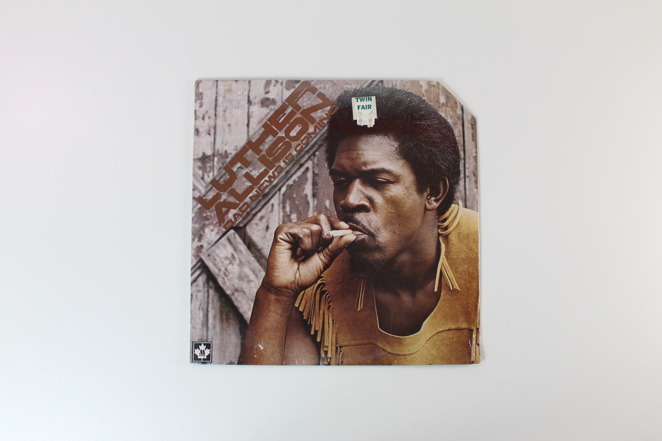 Luther Allison - Bad News Is Coming on Motown Records, Canada Ltd. - Sealed