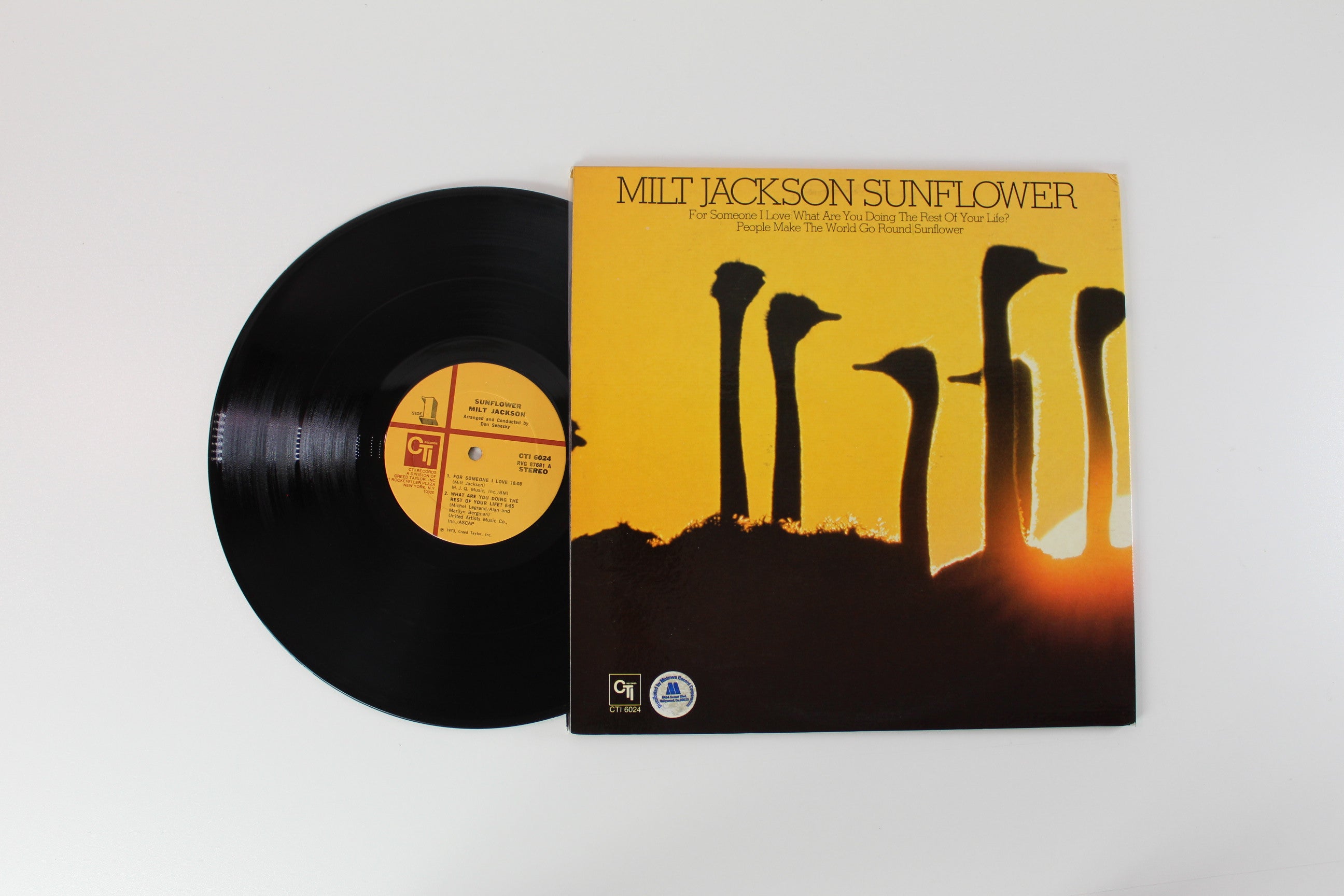 Milt Jackson - Sunflower on CTI Records