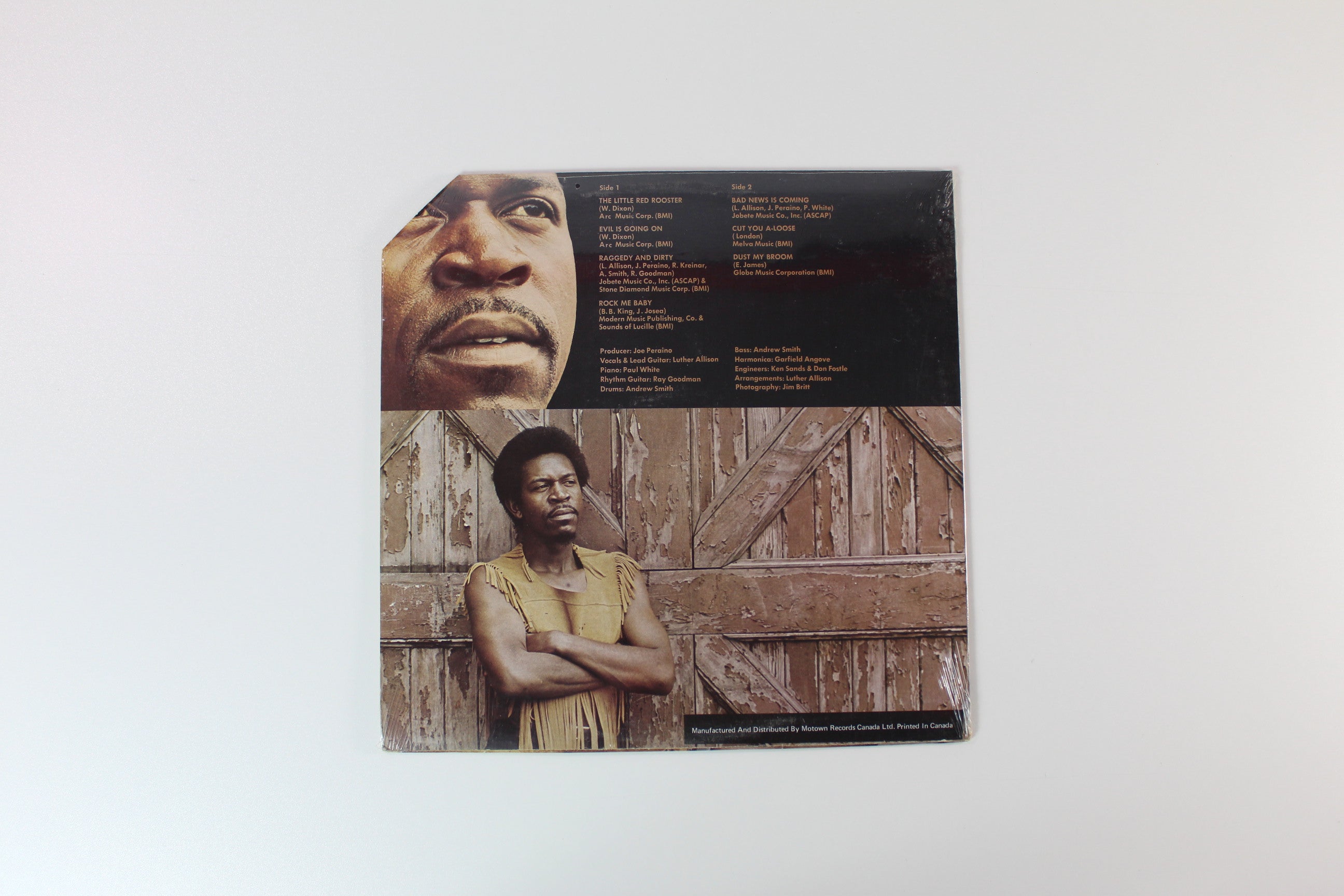 Luther Allison - Bad News Is Coming on Motown Records, Canada Ltd. - Sealed