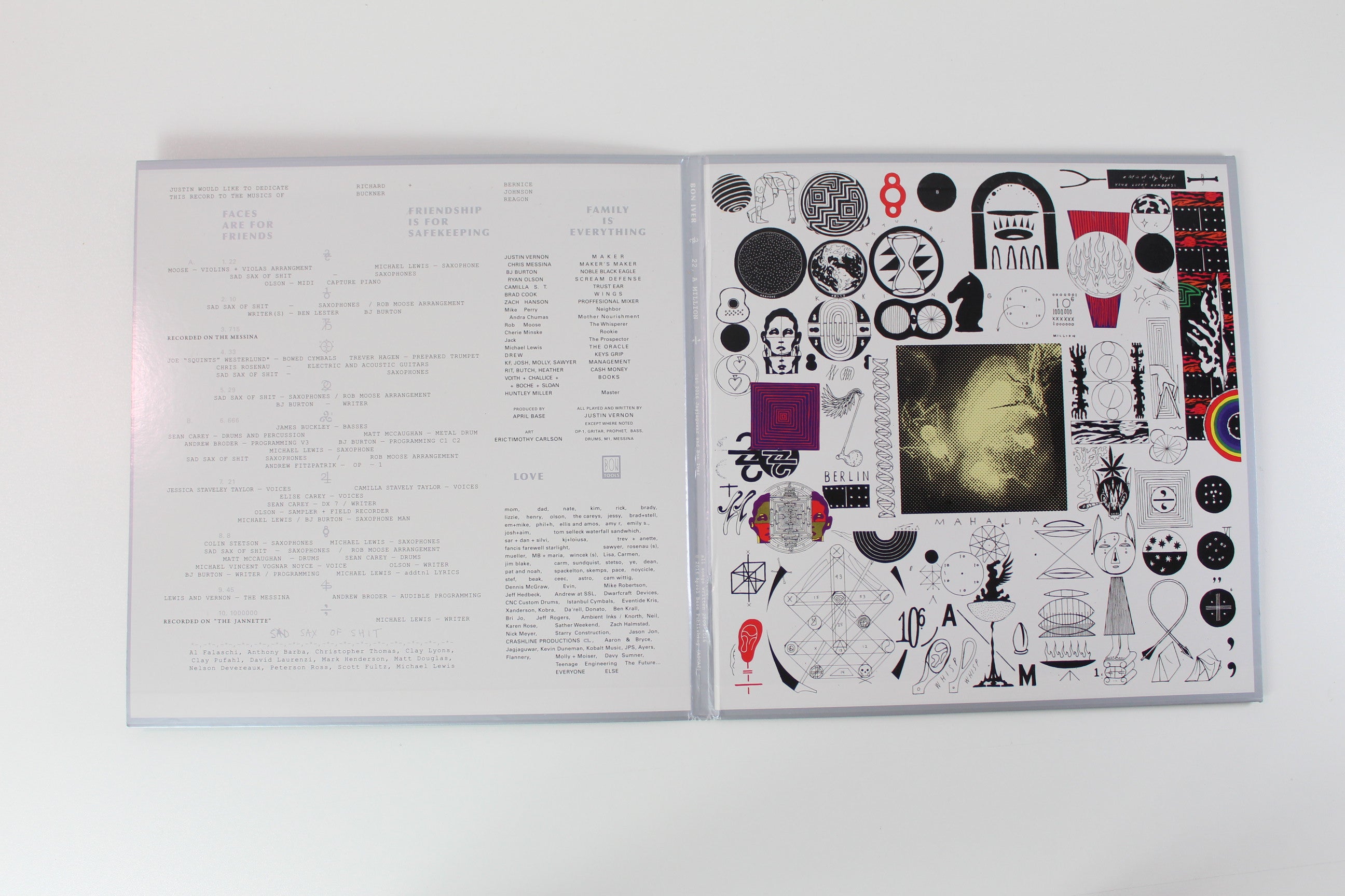 Bon Iver - 22, A Million on Jagjaguwar