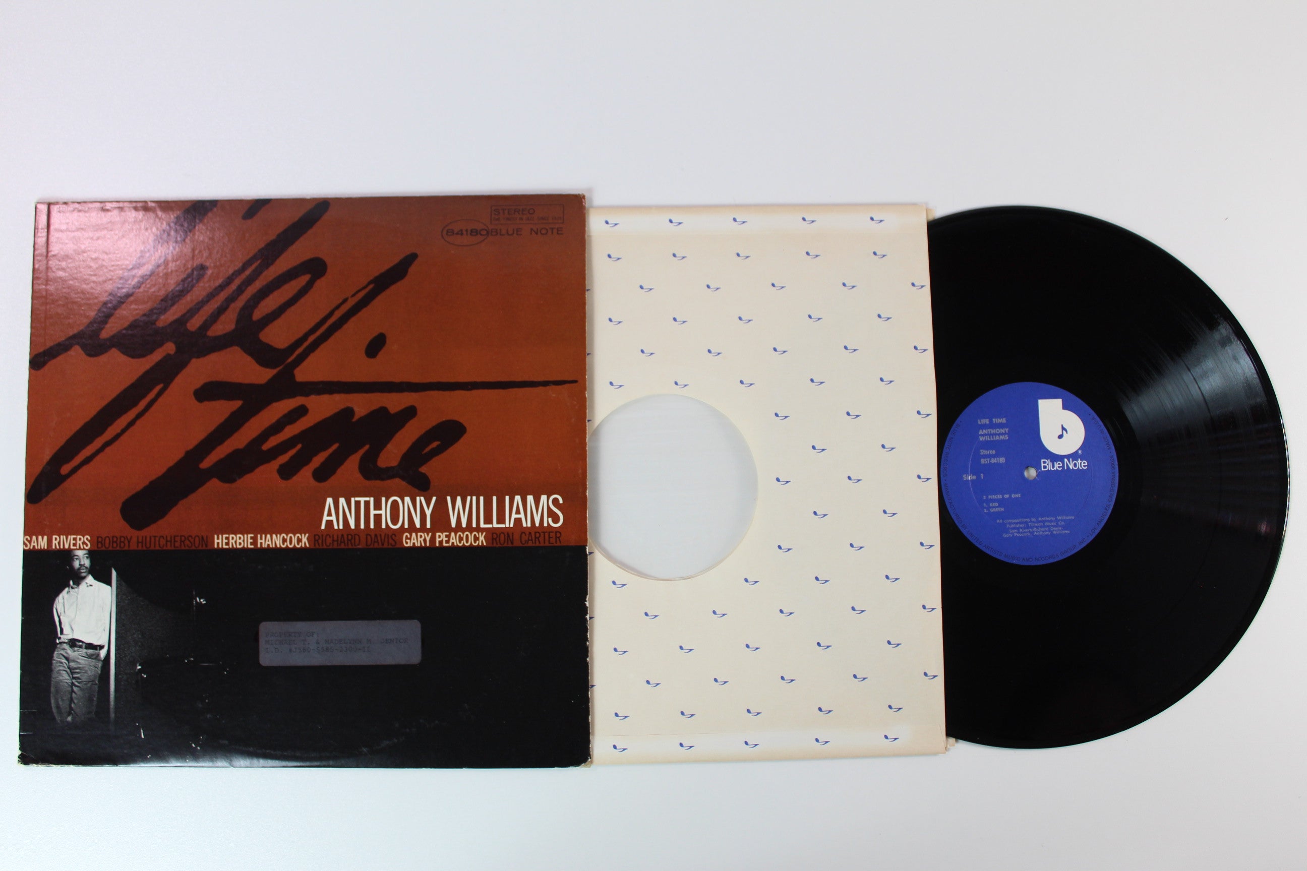 Anthony Williams - Life Time on Blue Note – BST-84180 - Stereo 1977 Reissue