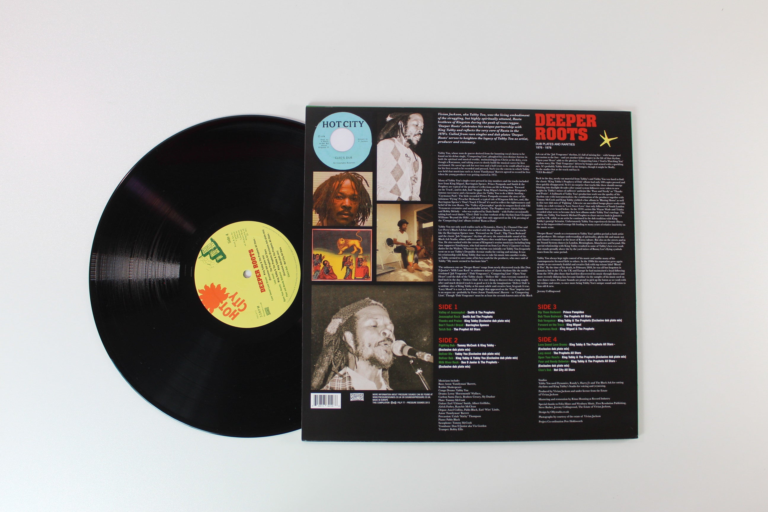 Yabby You & Brethren - Deeper Roots (Dub Plates And Rarities 1976 - 1978) on Pressure Sounds