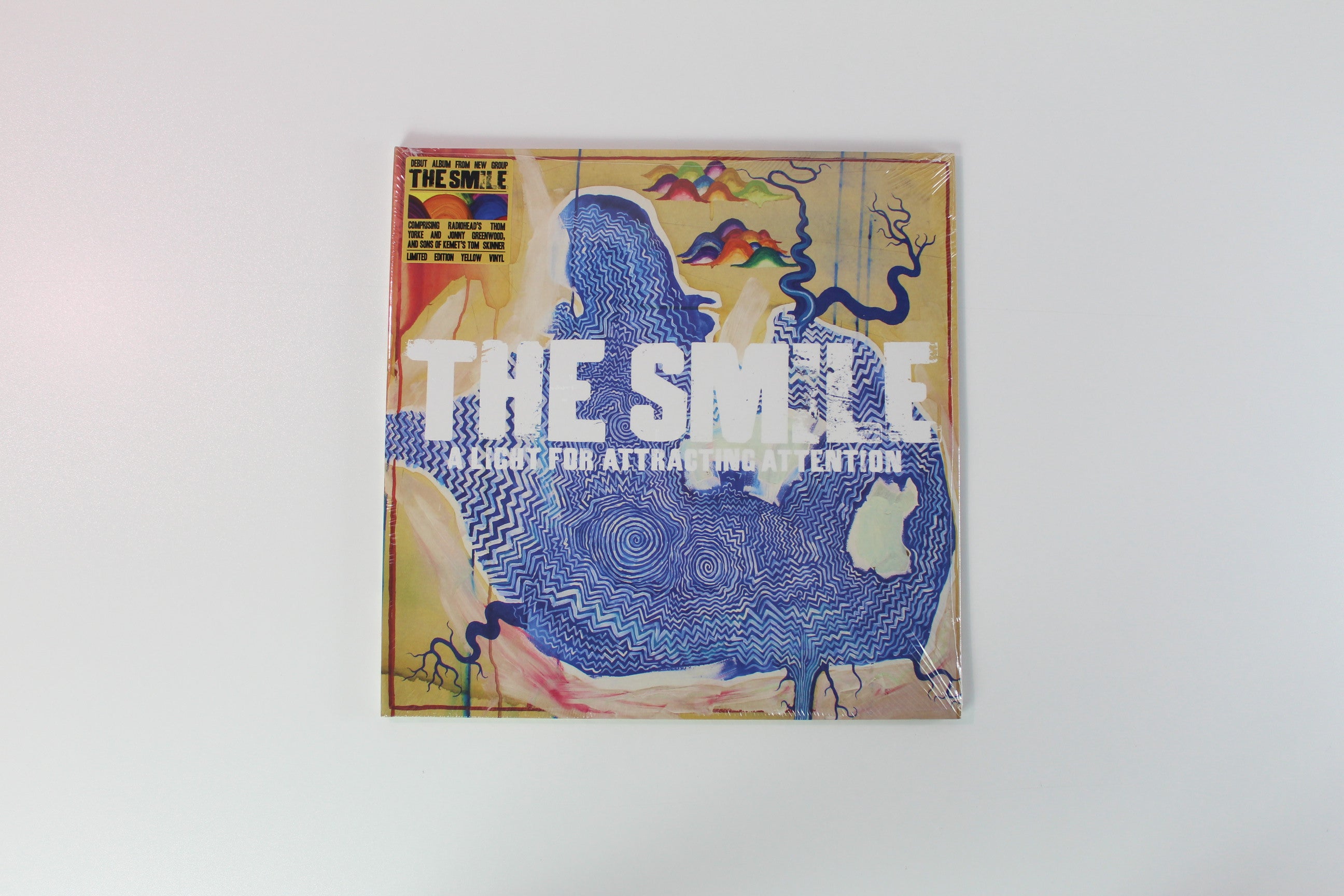 The Smile - A Light For Attracting Attention Ltd. Yellow on XL Recordings SEALED
