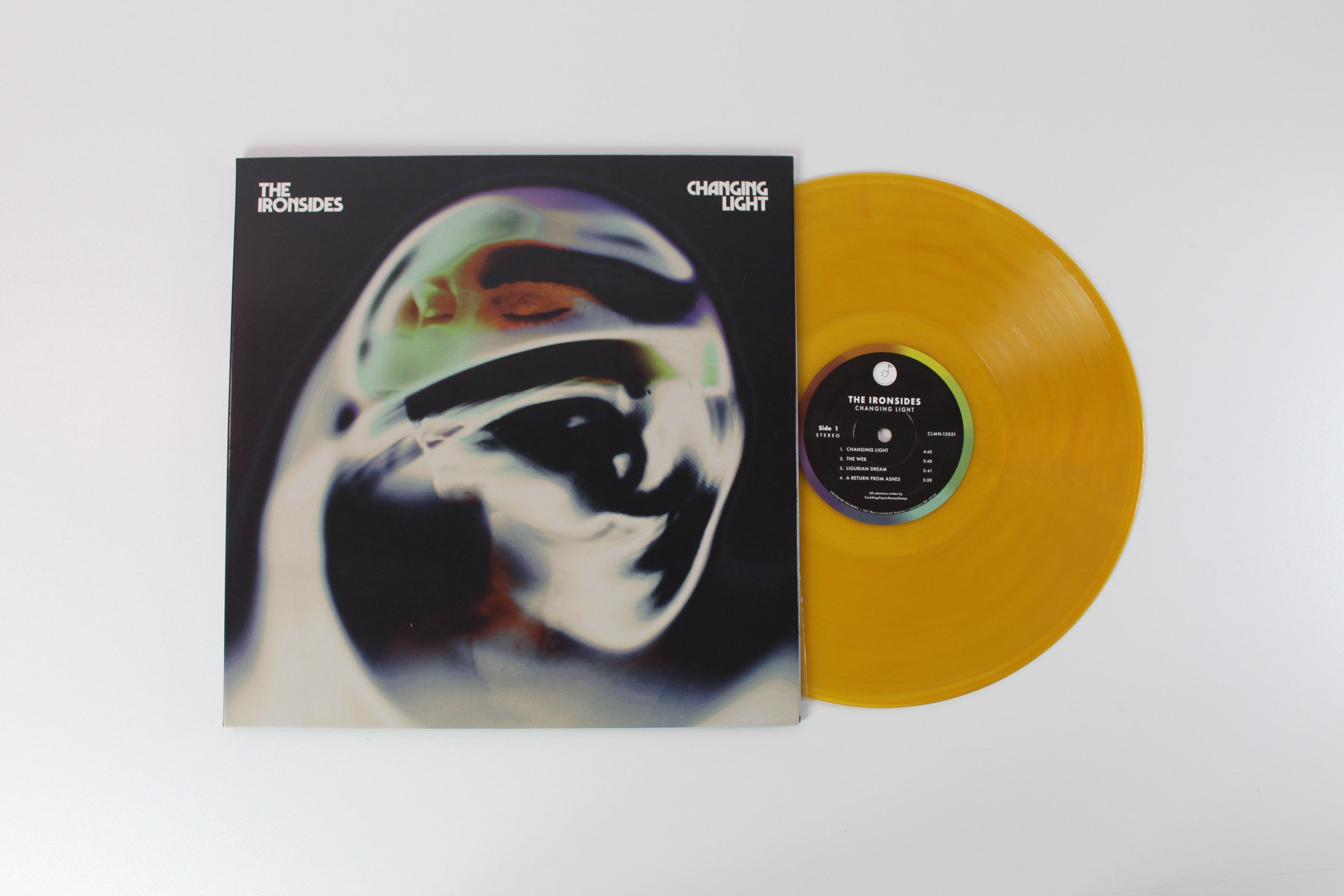 The Ironsides - Changing Light on Colemine Records Ltd. Caramel Swirl Vinyl