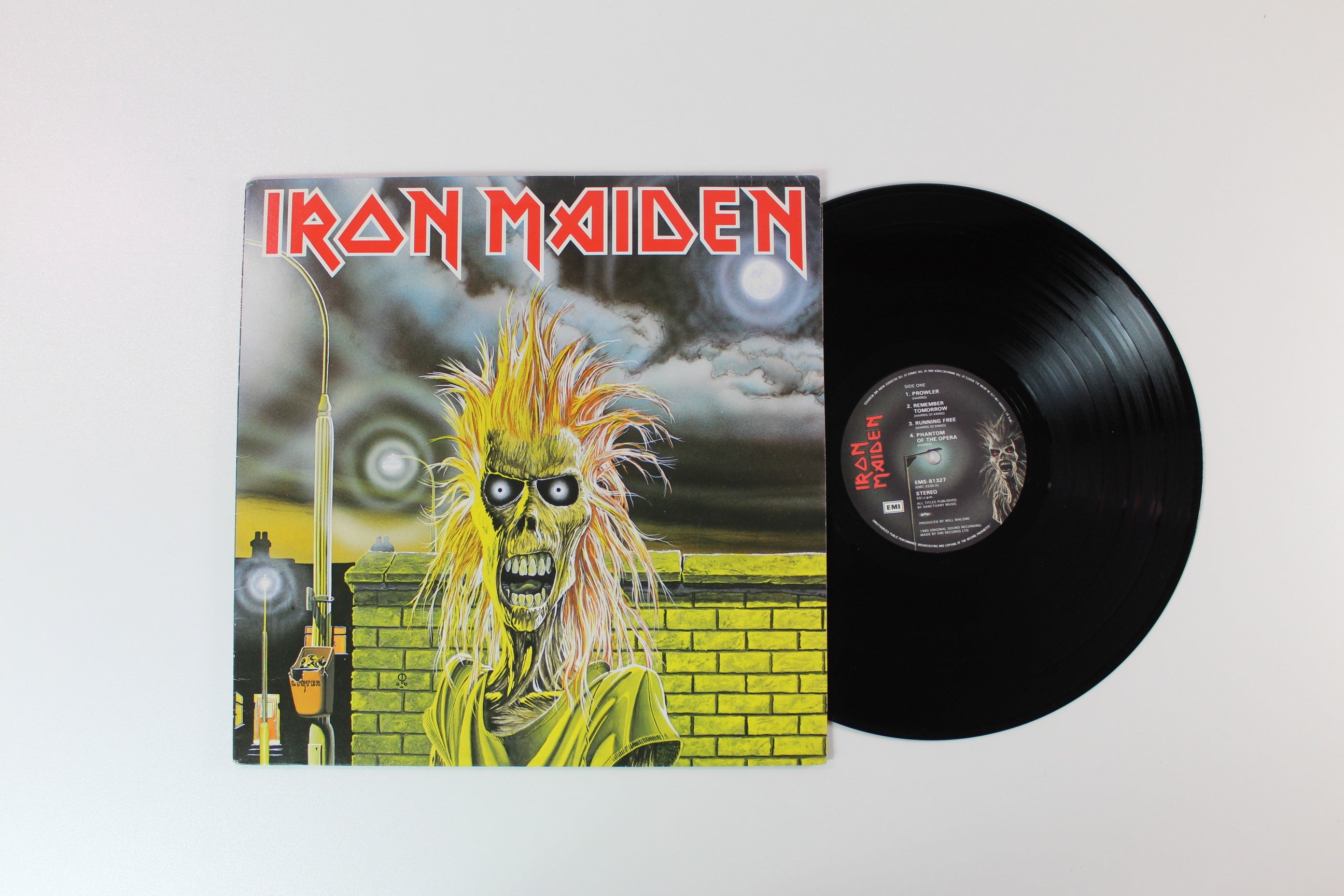 Iron Maiden = アイアン・メイデン* – Iron Maiden = 鋼鉄の処女 - 1980 Japanese pressing