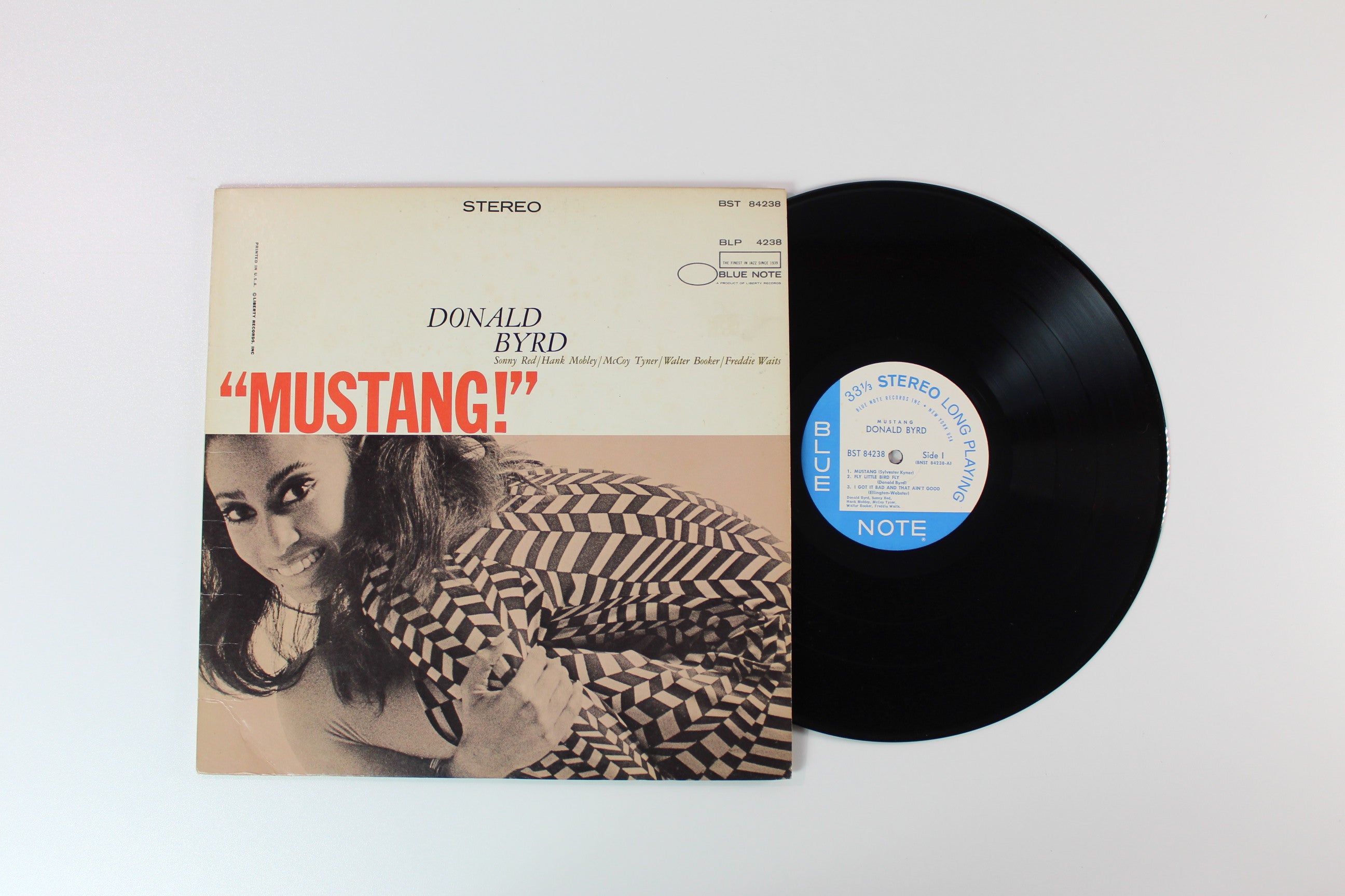 Donald Byrd - Mustang! on Blue Note – BST 84238 - 1966 Stereo