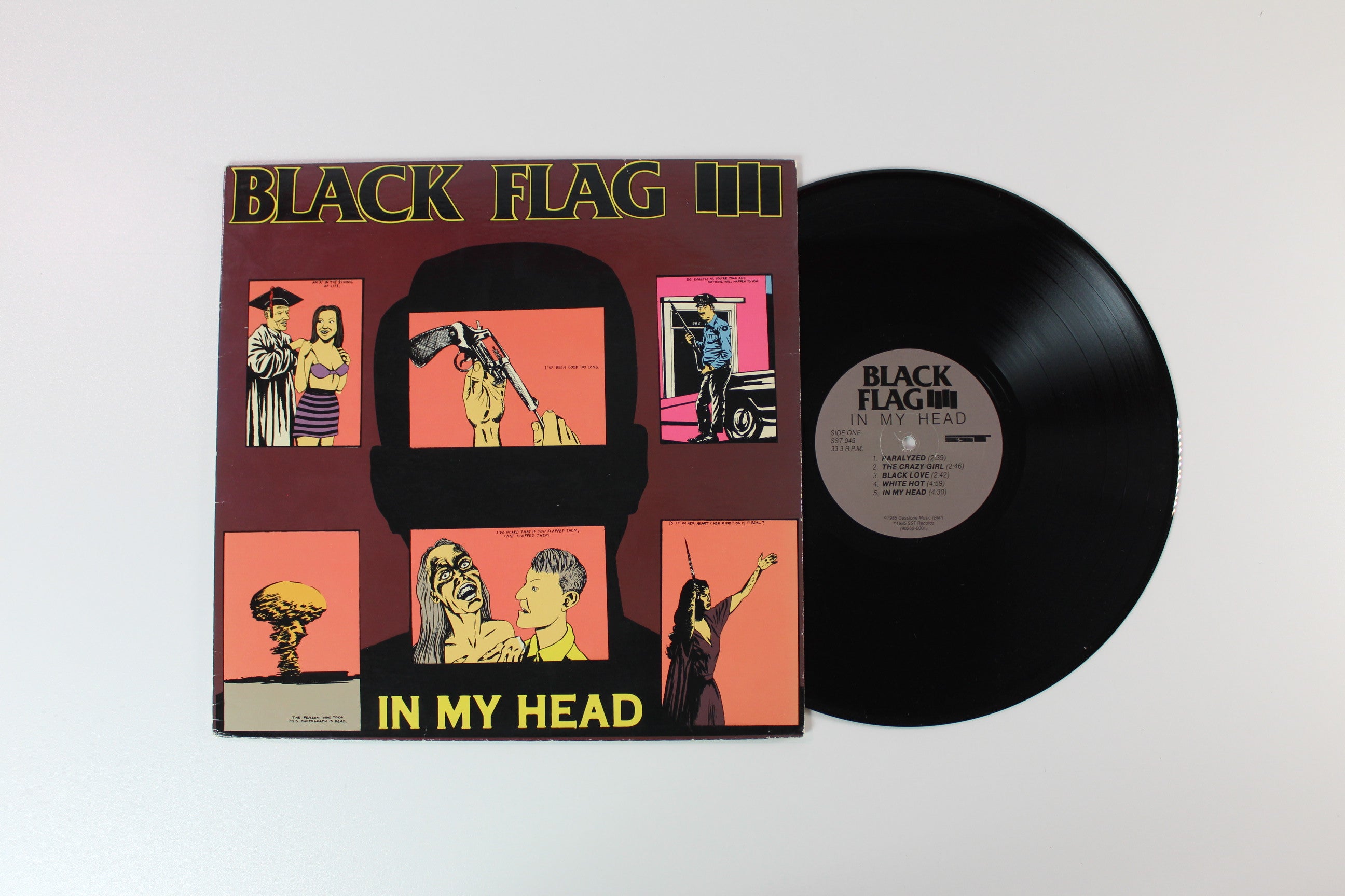 Black Flag - In My Head on SST Records 1990 Repress