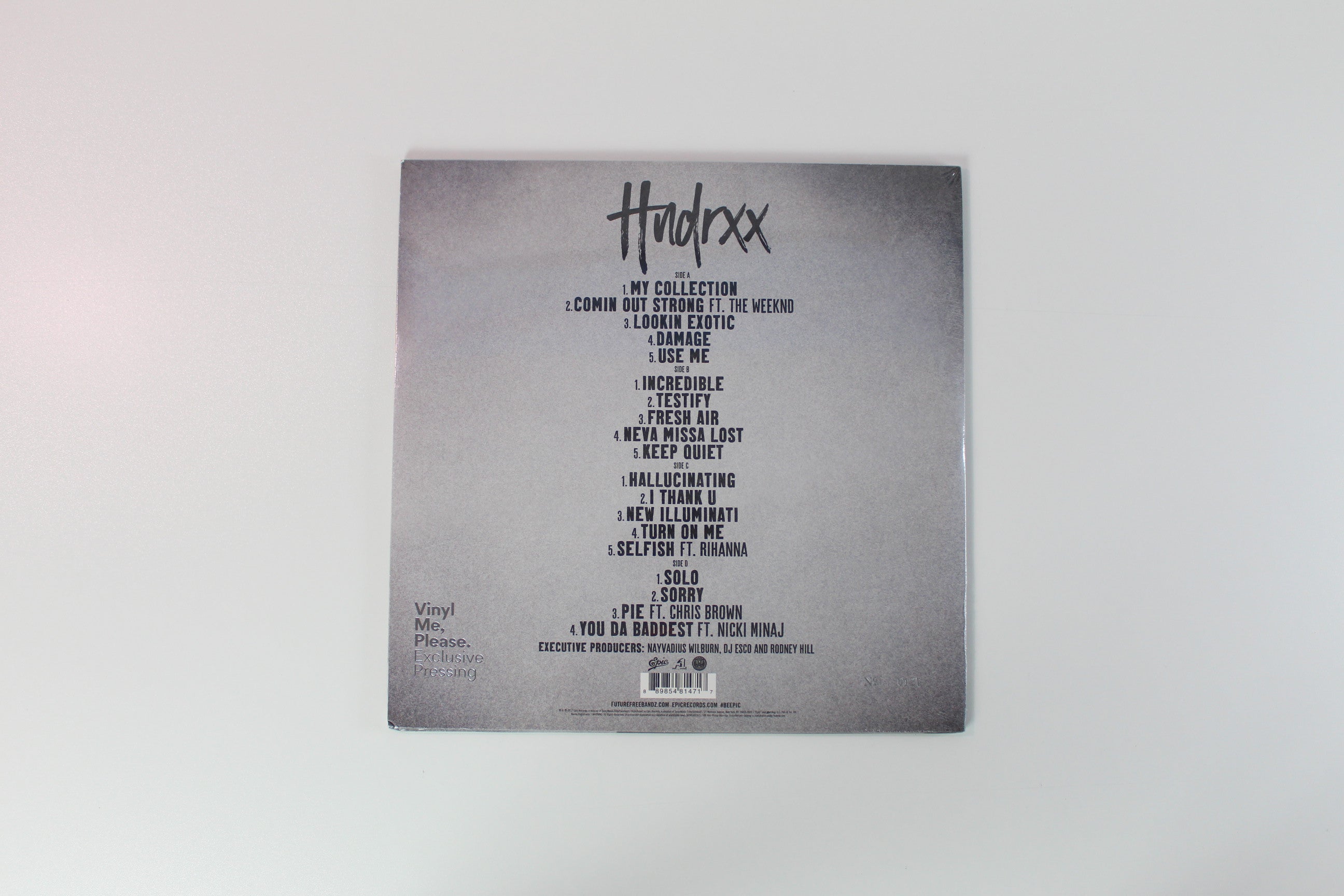 Future - HNDRXX Ltd.Numbered Silver Smoke on Vinyl Me, Please SEALED