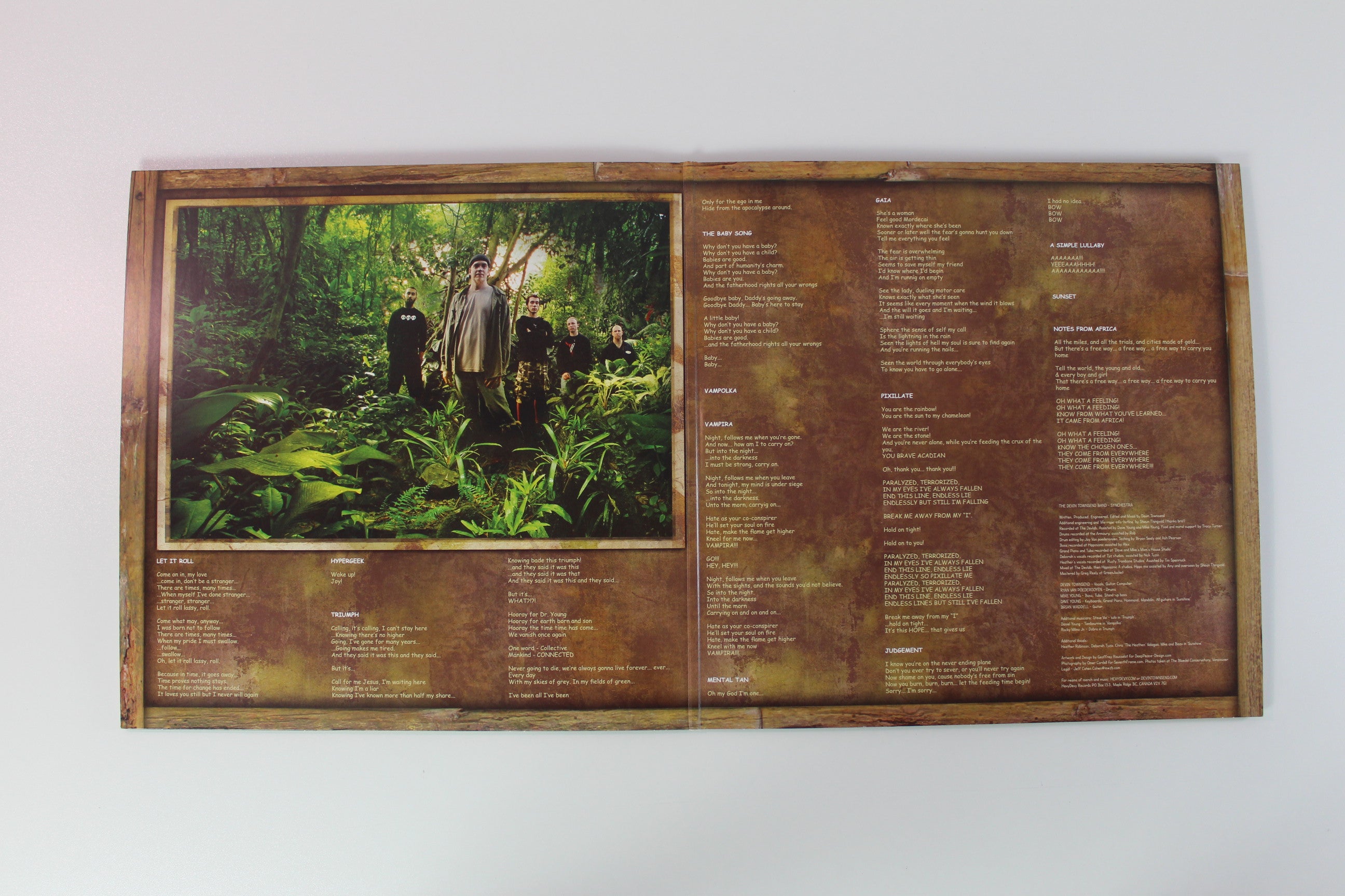 The Devin Townsend Band - Synchestra Ltd. Brown Reissue on Back On Black