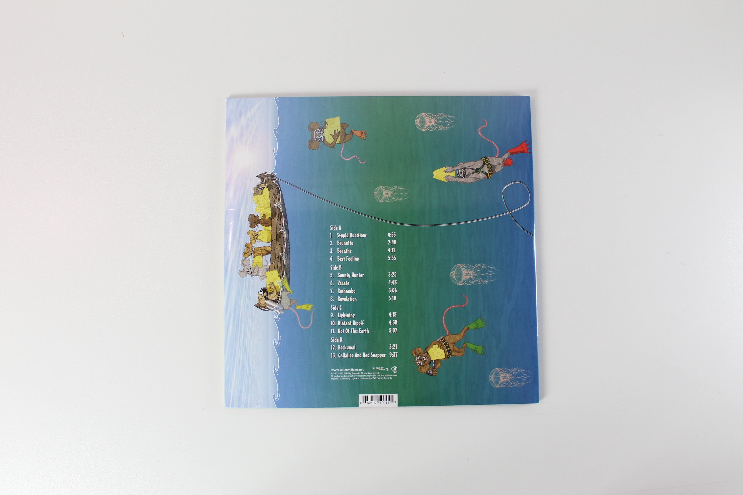 Keller Williams, The String Cheese Incident - Breathe on SCI Fidelity Records Sealed