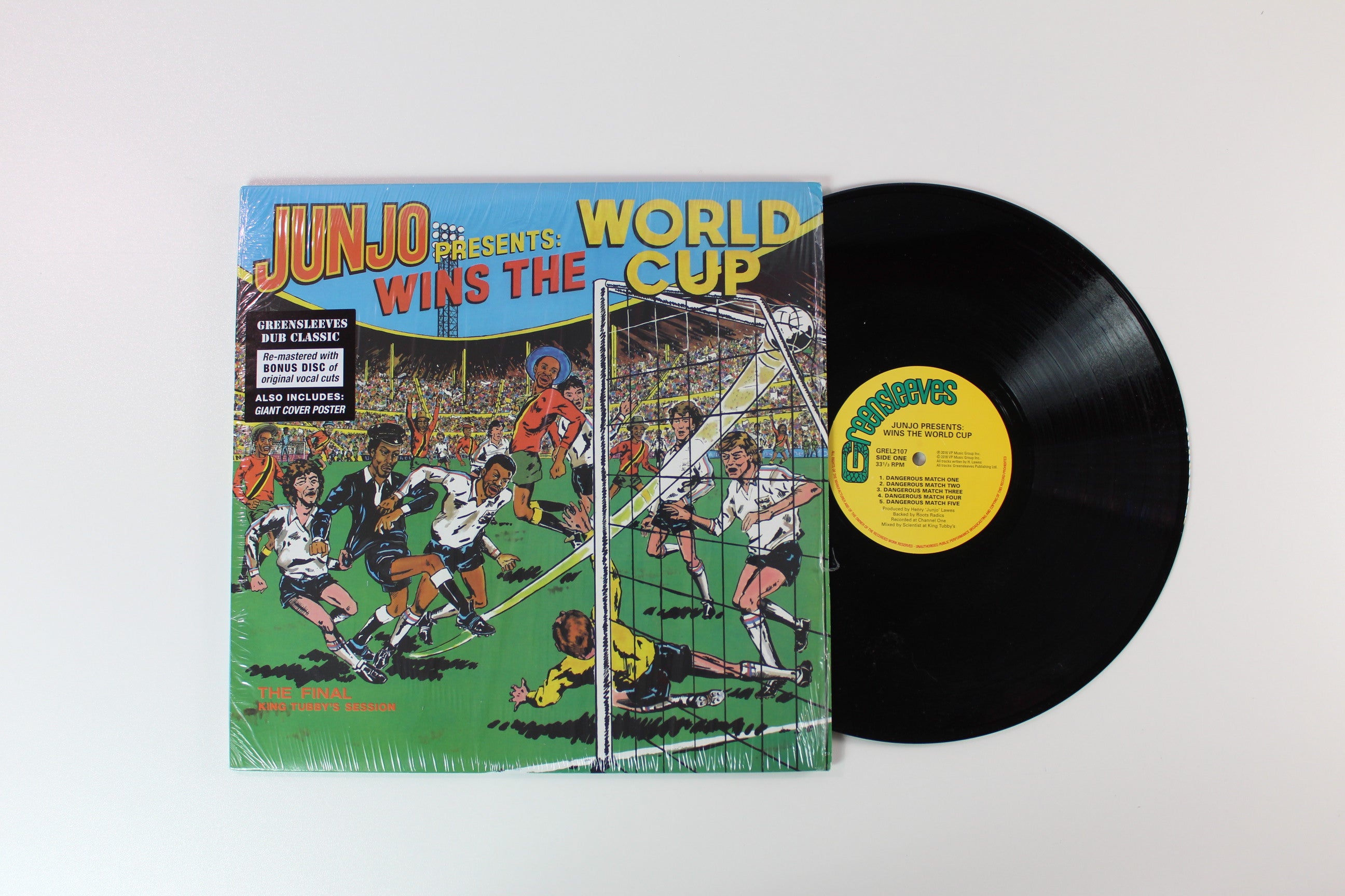 Henry "Junjo" Lawes - Wins The World Cup (The Final King Tubby's Session) on Greensleeves Records
