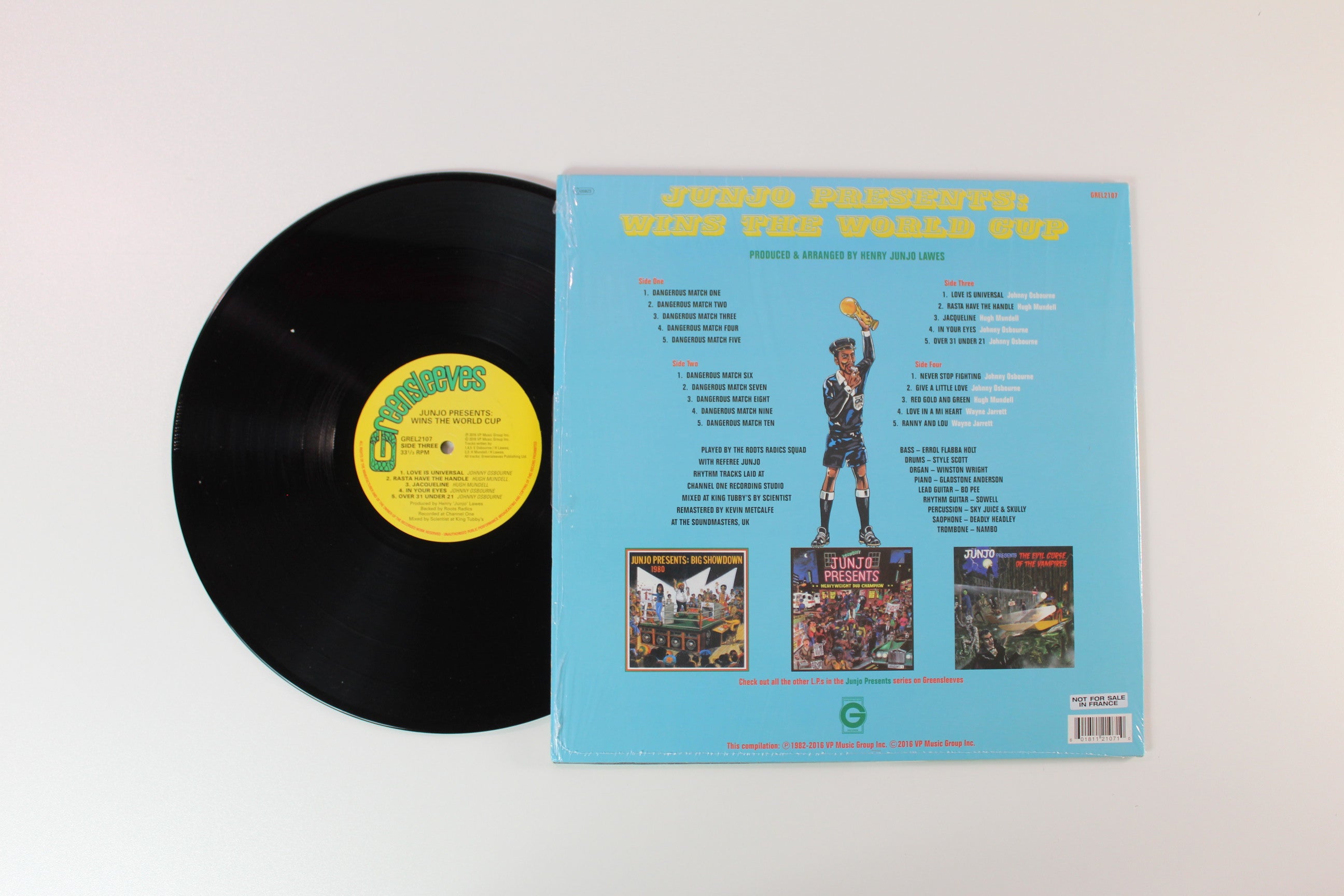 Henry "Junjo" Lawes - Wins The World Cup (The Final King Tubby's Session) on Greensleeves Records