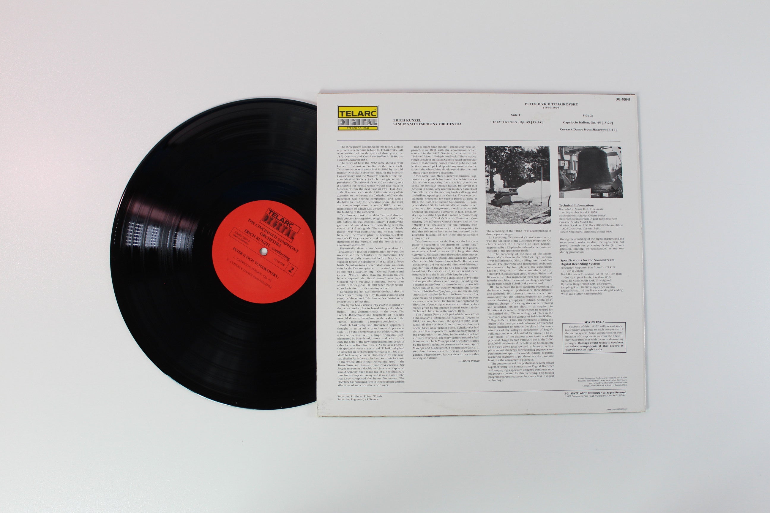Pyotr Ilyich Tchaikovsky - 1812 / Capriccio Italien / Cossack Dance From Mazeppa on Telarc Digital