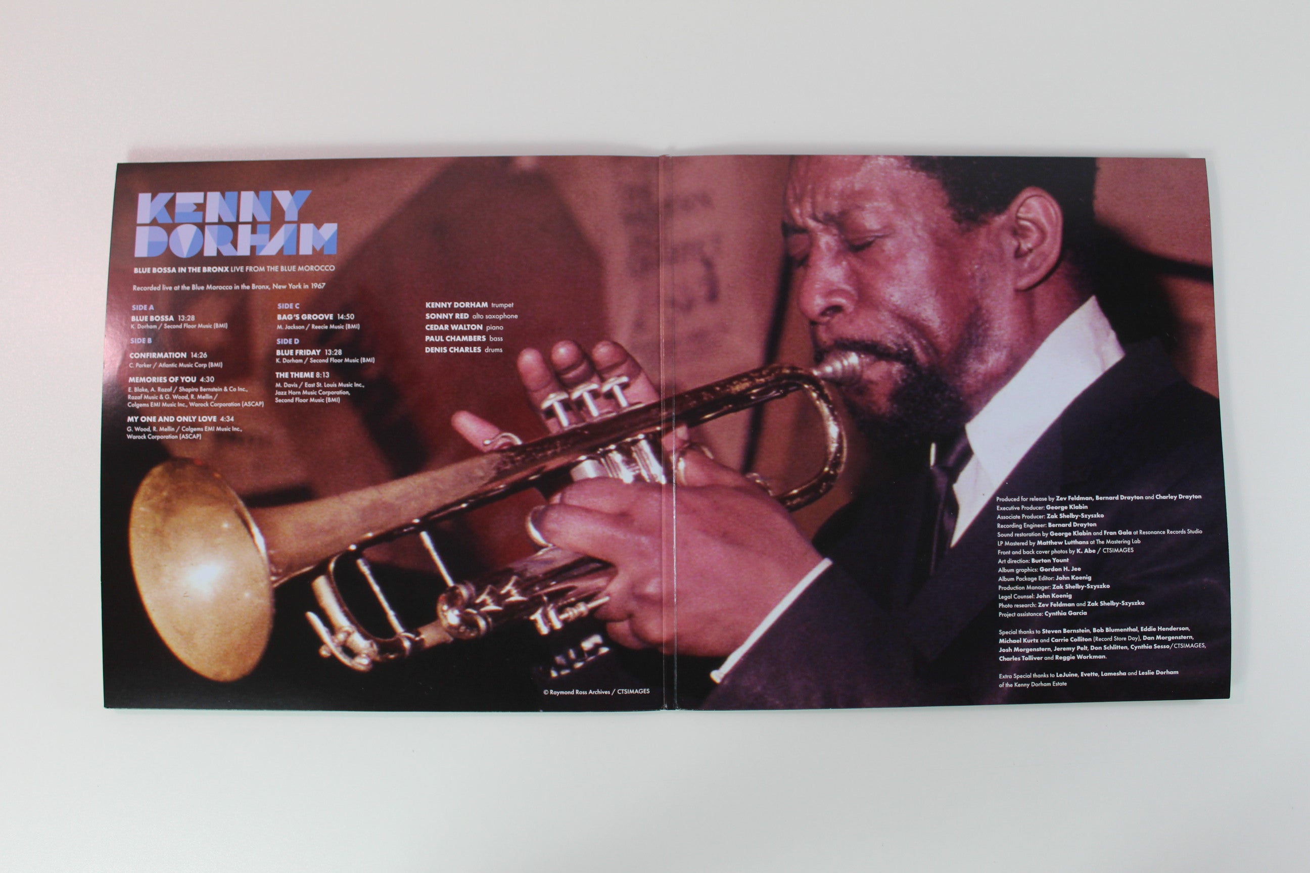 Kenny Dorham - Blue Bossa In The Bronx (Live From The Blue Morocco) Ltd. Numbered on Resonance Records