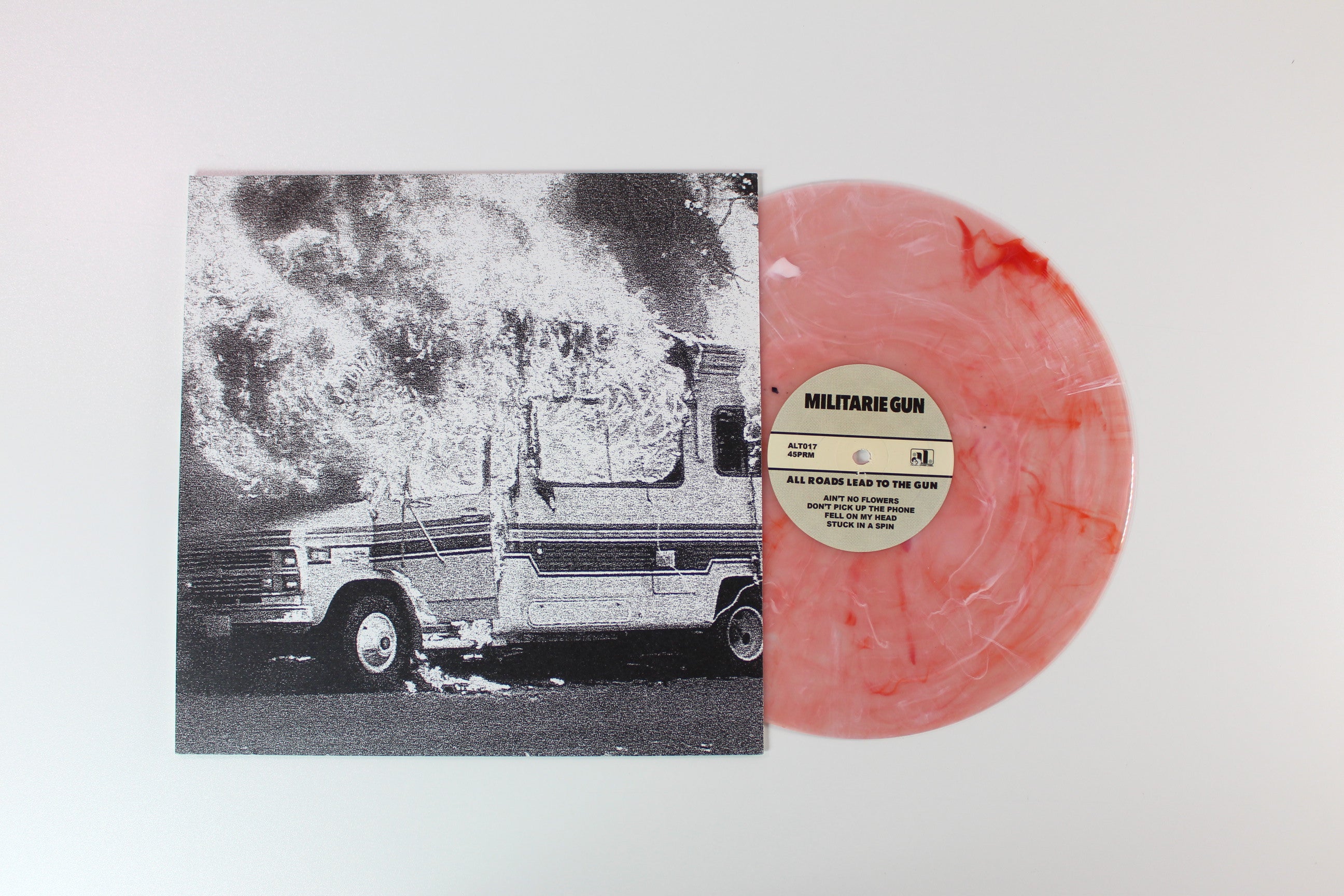 Militarie Gun - All Roads Lead To The Gun on Alternatives Label - Colored Vinyl