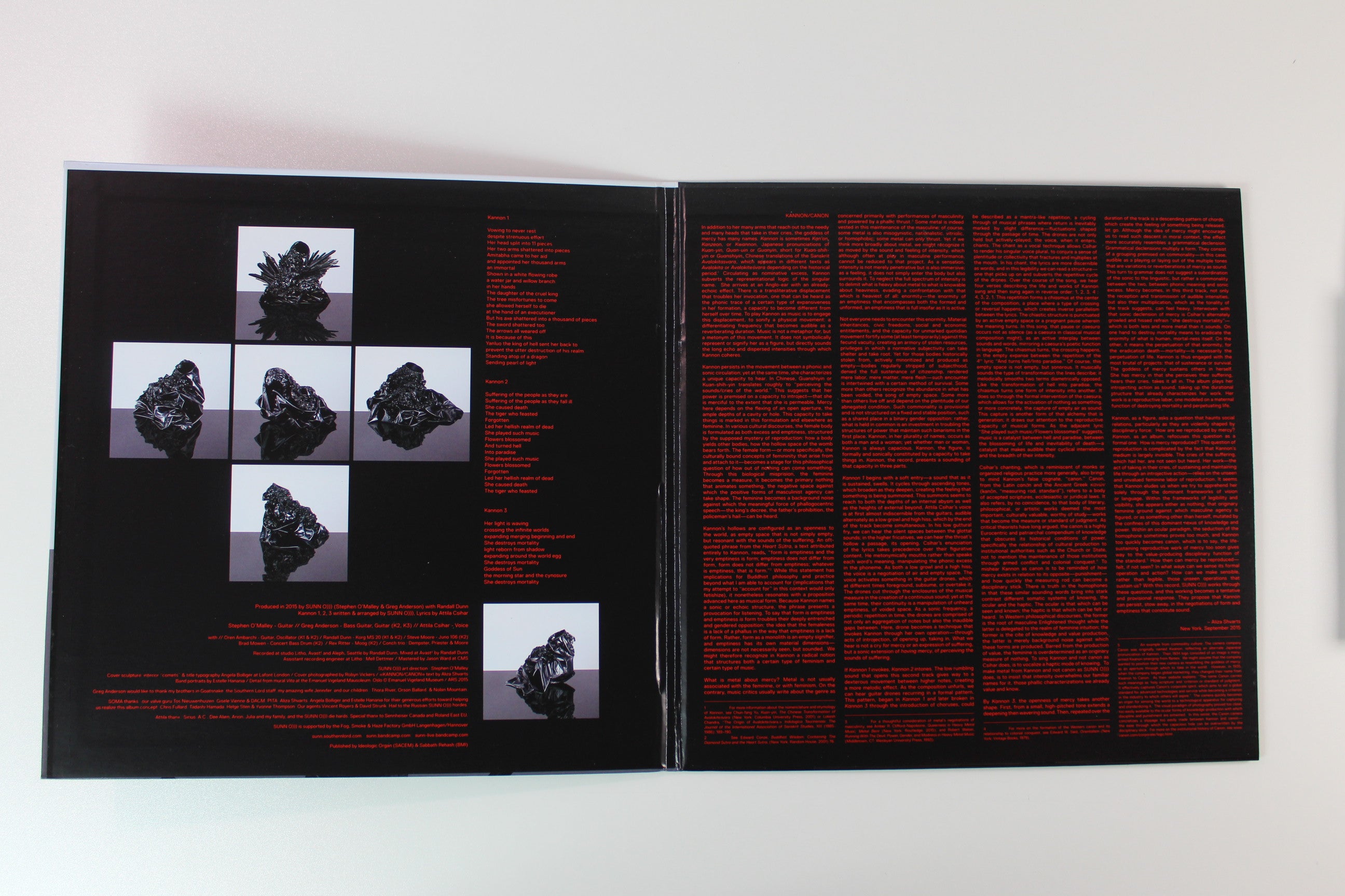 Sunn O))) - Kannon on Southern Lord - Clear Vinyl w/ White Flexi