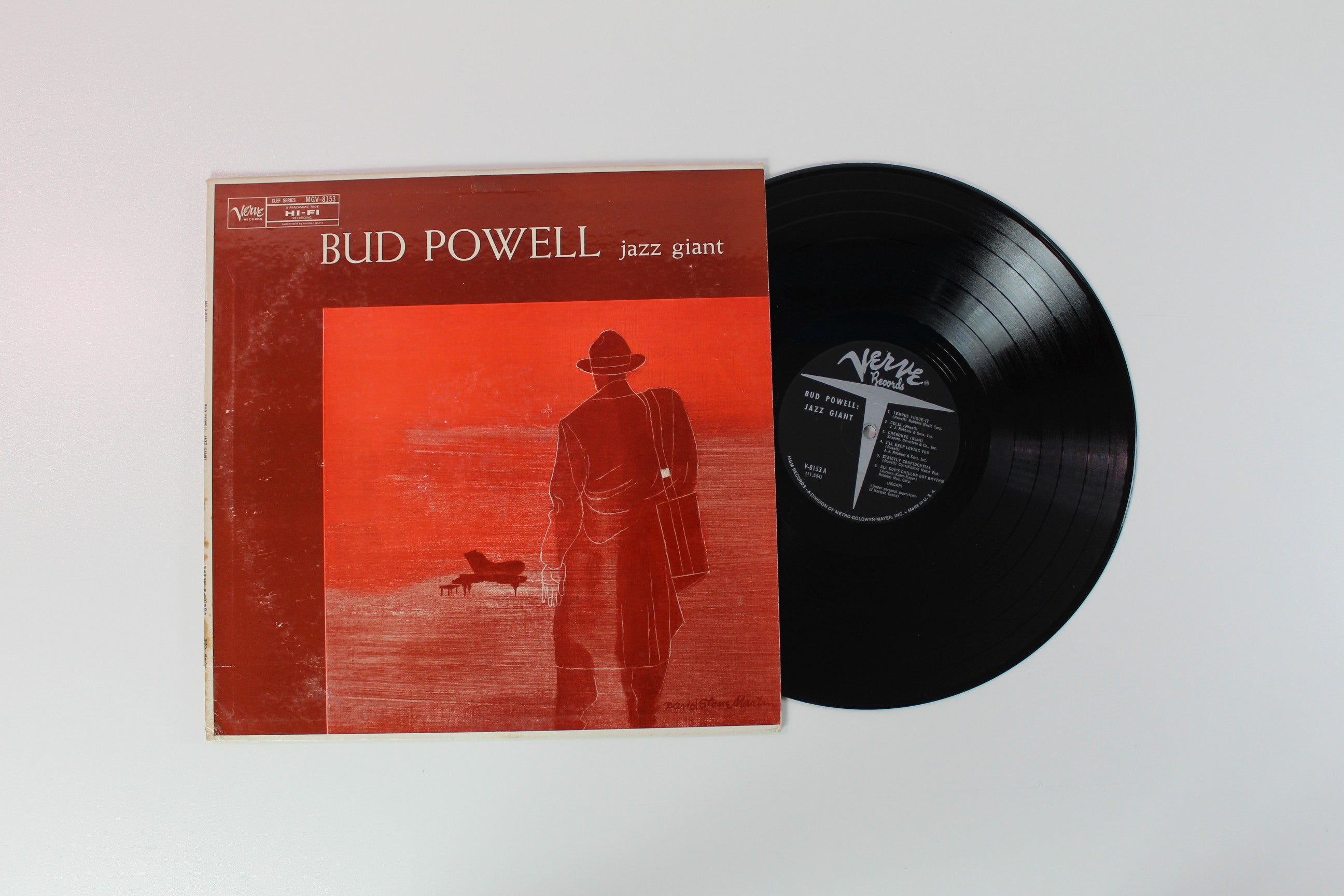 Bud Powell - Jazz Giant Mono Reissue on Verve Records Cleff Series