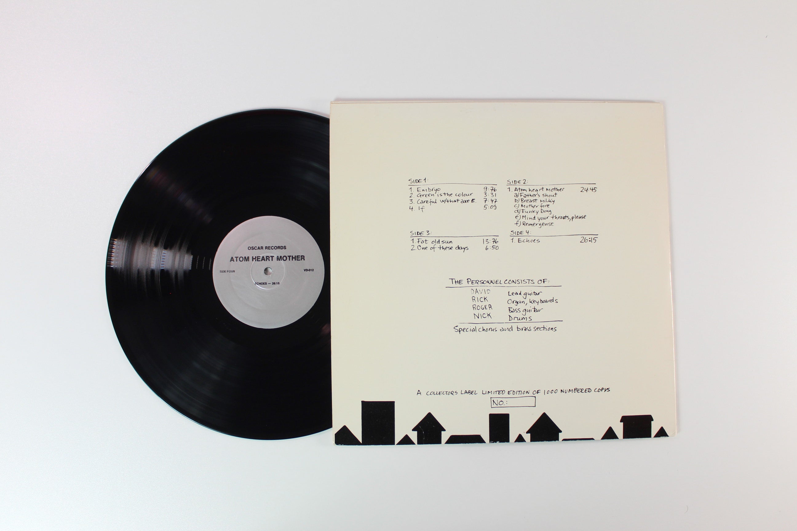 Pink Floyd - Atom Heart Mother Goes On The Road on Oscar Records - Unofficial pressing